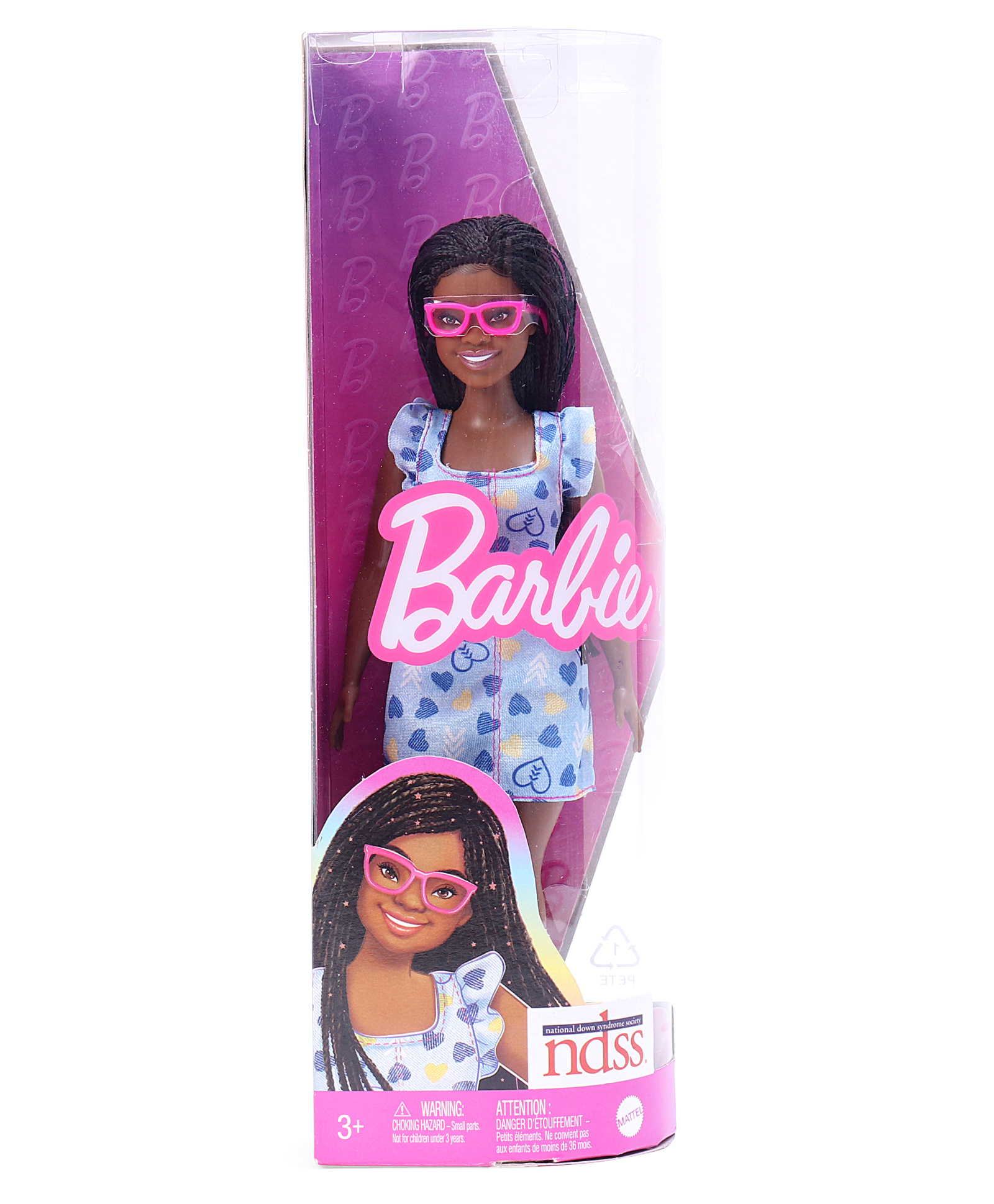 Barbie Fashionista Doll Blue - Height 29 cm-picture-43