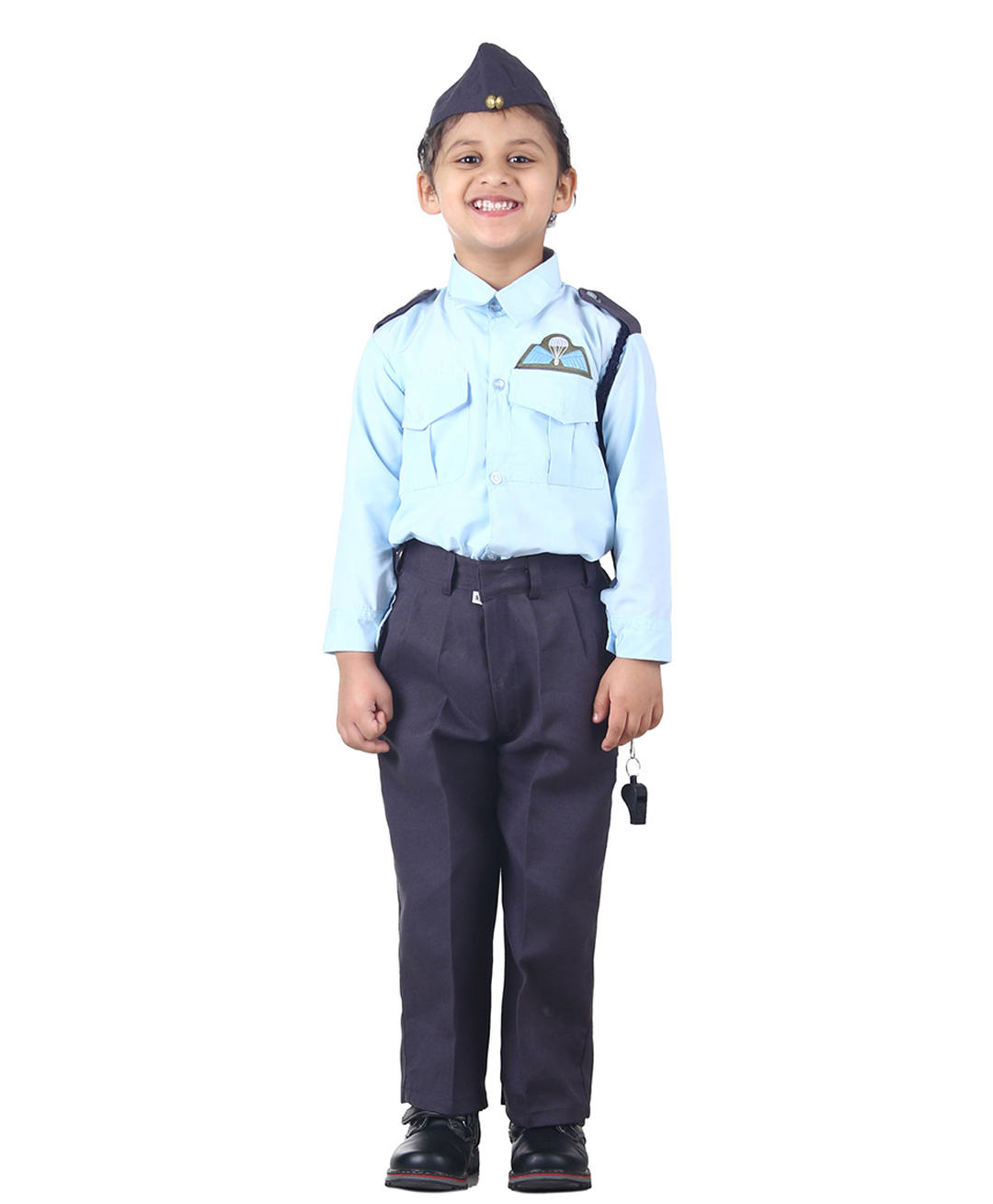 BookMyCostume Independence Day Theme Indian Air Force Costume Set - Blue-image-23