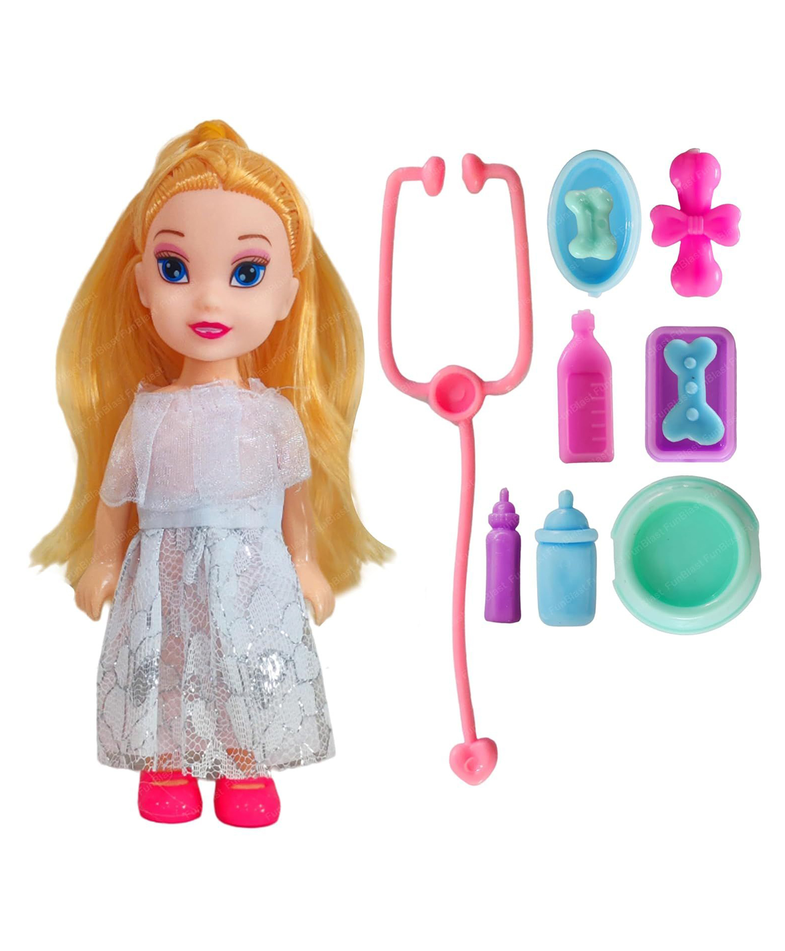 FunBlast PetCare Doll Playset for Girls Random Color-image-19