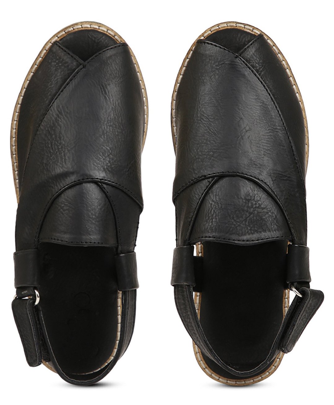Tiber Taber Solid Buckle Clip Closure Mules - Black-image-15