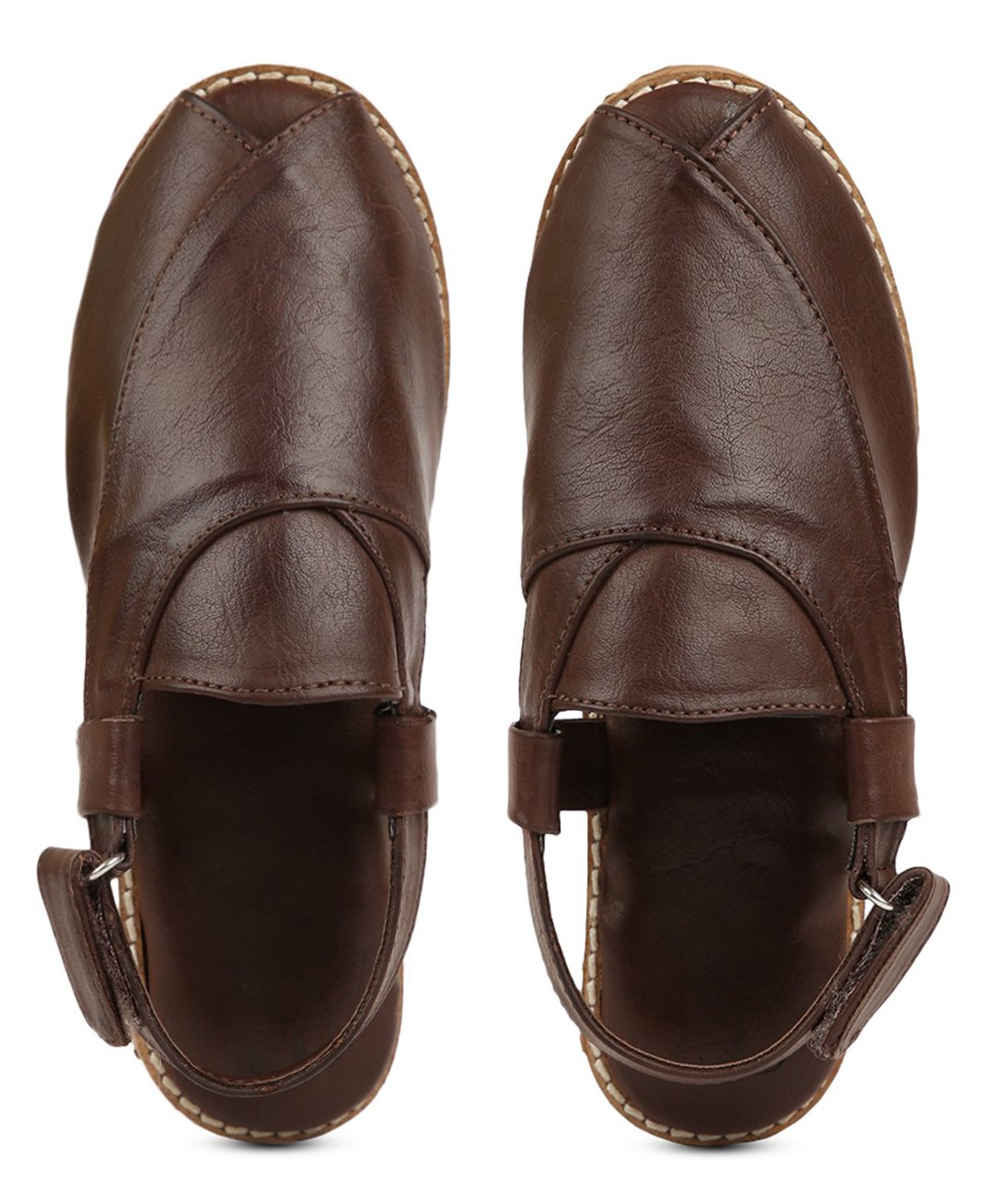 Tiber Taber Solid Buckle Clip Closure Mules - Brown-picture-15