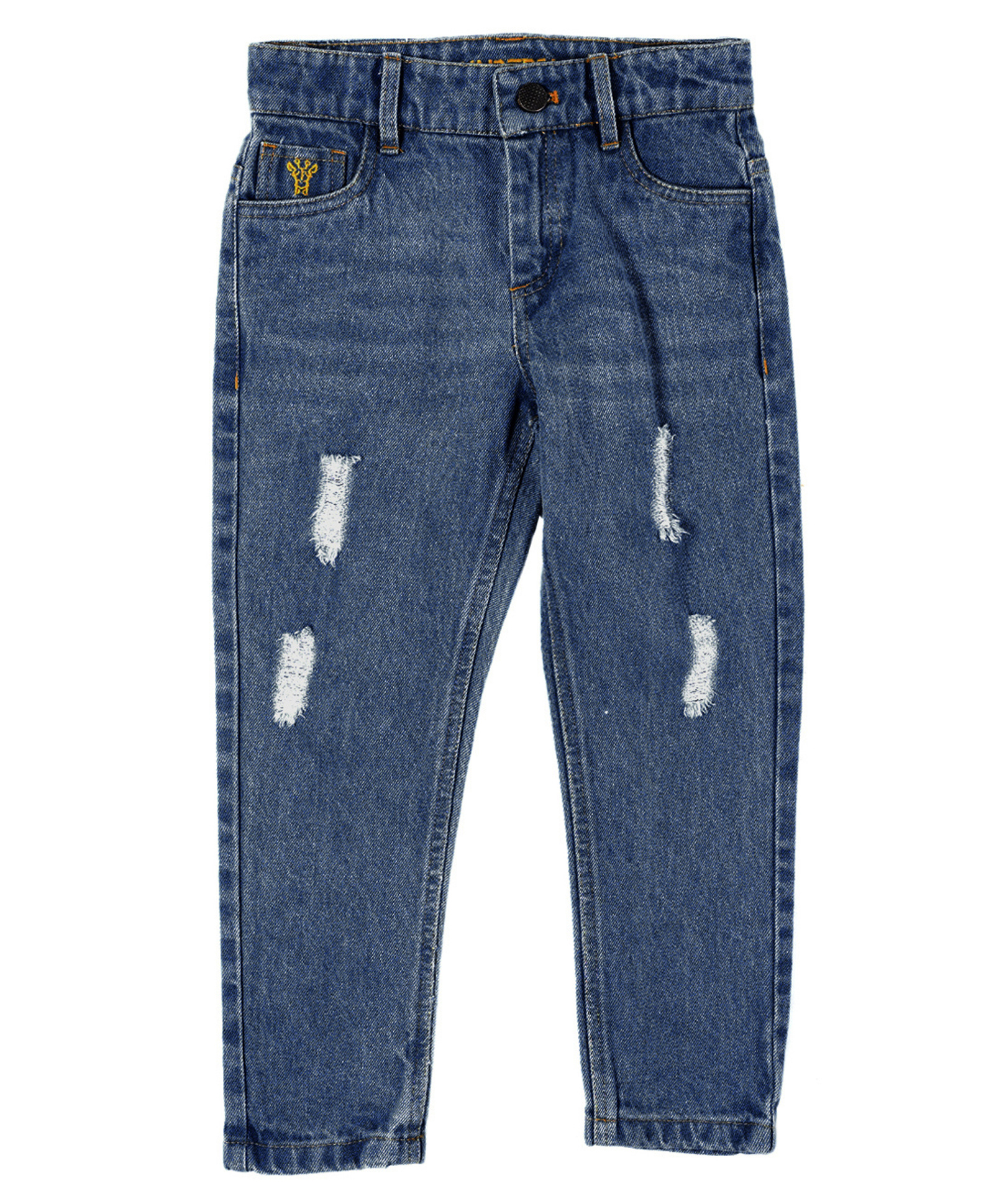 Under Fourteen Only Distressed Jeans - Blue-picture-19