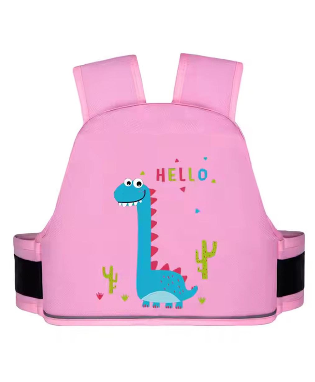 Chinmay Kids Safety Belt for Two Wheeler with Reflective Strips Adjustable Safety Harness - Light Pink-image-7