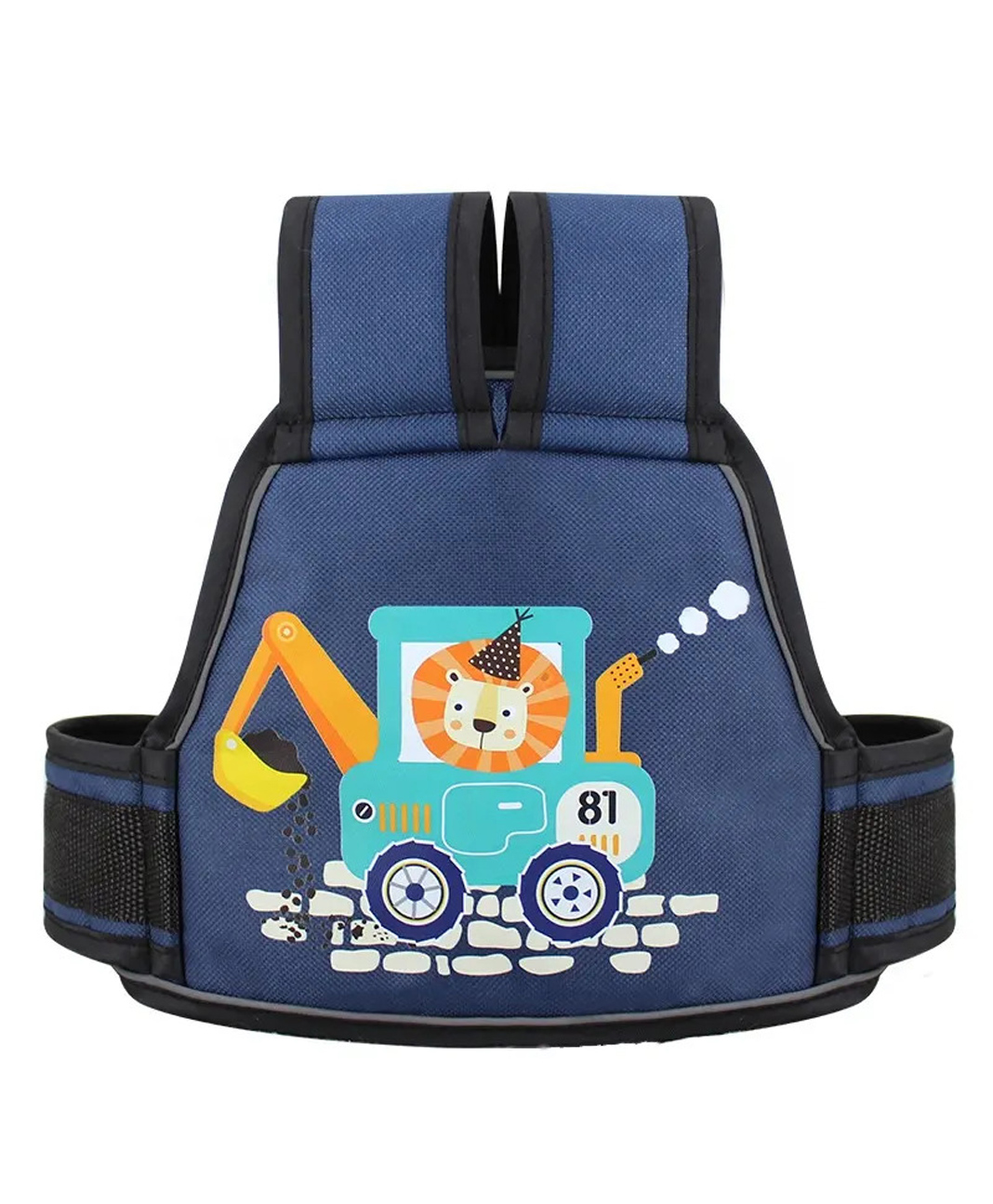 Chinmay Kids Safety Belt for Two Wheeler with Reflective Strips Adjustable Safety Harness - Blue-picture-23