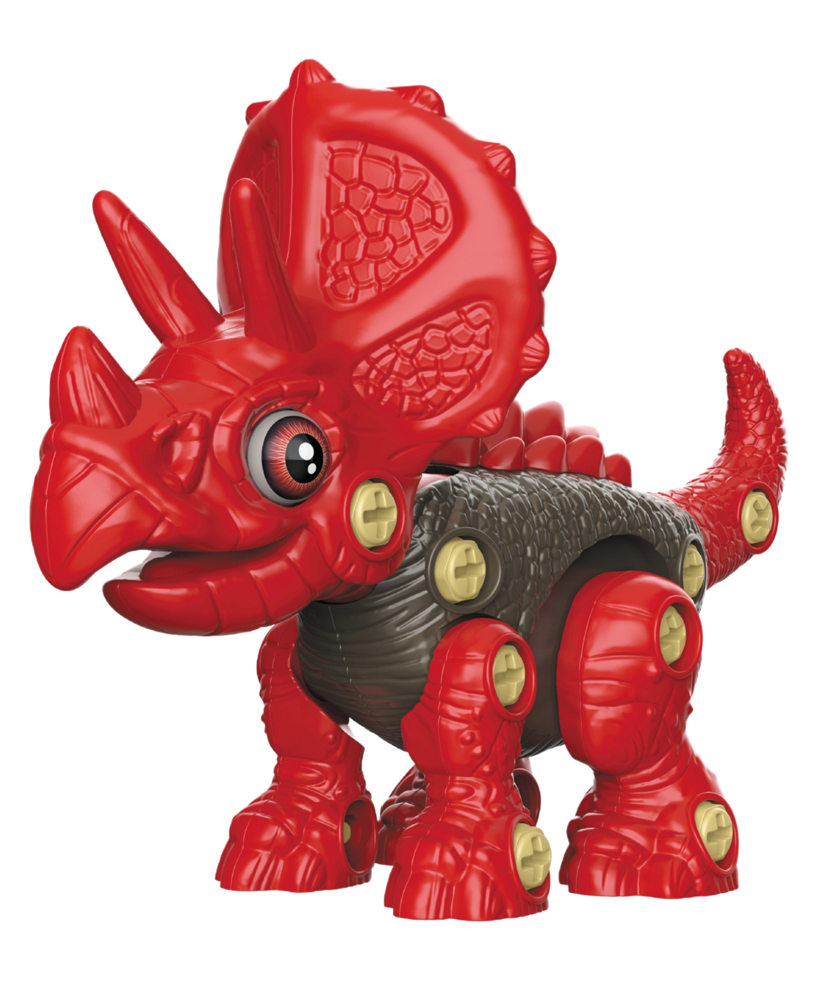 thinker place ThinkerPlace Large DIY Triceratops Dinosaur Kit with Motor Play | Learn About Motors | Take Apart Dinosaur Toys | Build, Play & Learn | STEM Educational Toy for Kids Age 4+ | Science & Learning Toy-picture-18
