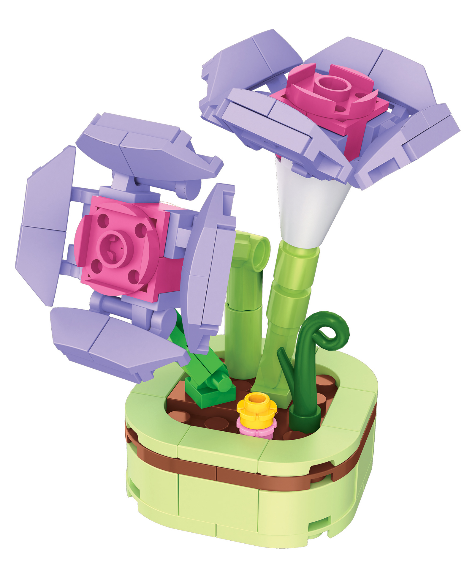 thinker place ThinkerPlace 8-in-1 Flowers Galsang Flower (86 Pieces) | Learn About Plant Kingdom | Building Block Set for Kids Age 7+ | STEM Educational Toy | Build, Collect & Create Flower Pen Stand-picture-39