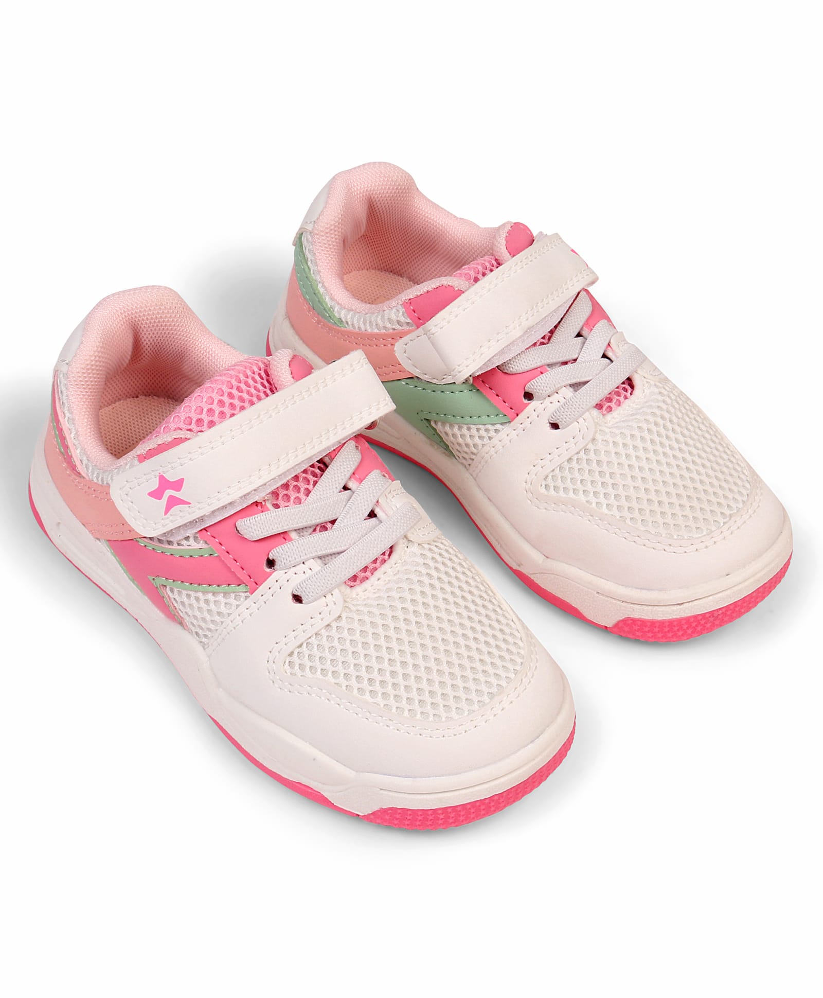 Cute Walk by Babyhug Casual Shoes With Velcro Closure - White-picture-45