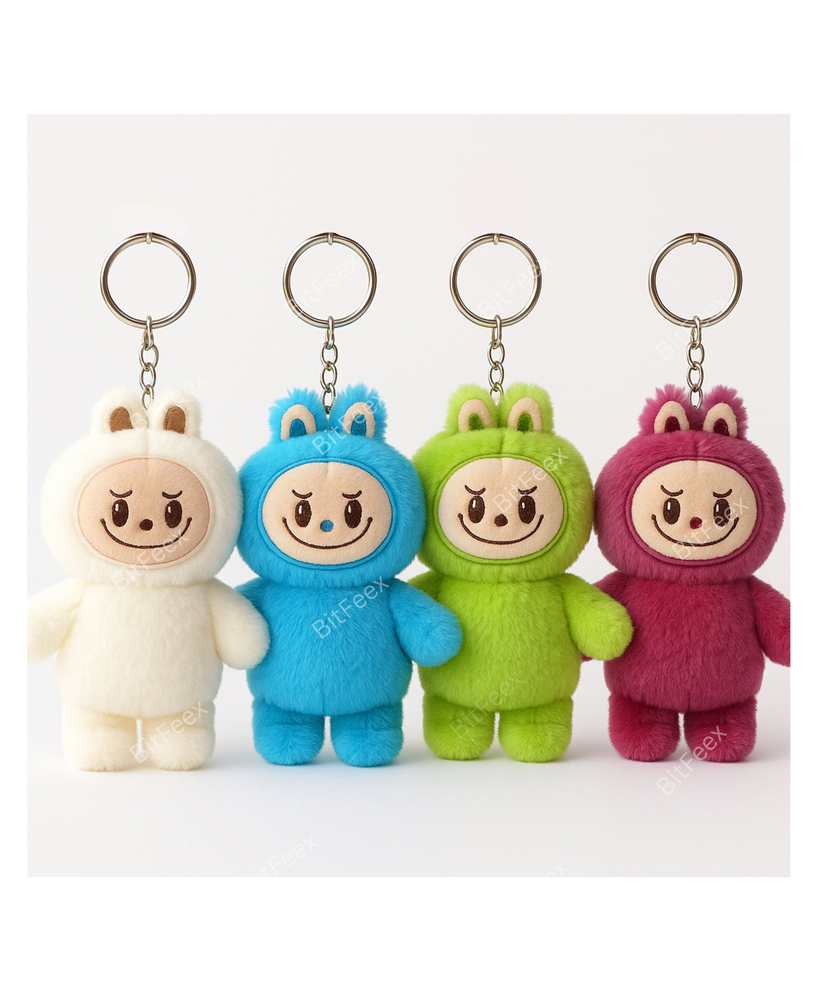 BitFeex Labubu Soft Toy Cute Plush Cotton Birthday Gift for Kids Cuddly, Safe, and Collectible Stuffed Toy for 3+ Years Boys & Girls, Color May Vary-Pack of 1 pcs-image-34