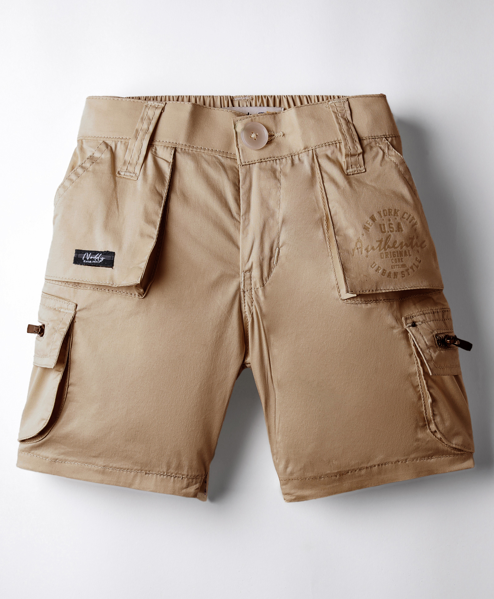 Noddy Typography Printed Short - Khaki-picture-28