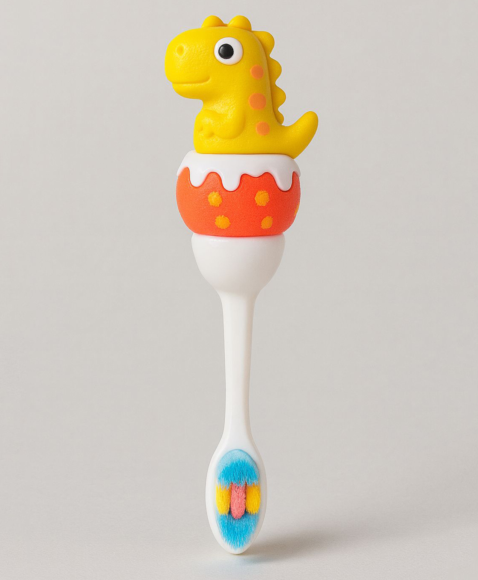Badal Kidz Baby Soft Bristle Toothbrush with Bear Handle - Gentle Oral Care with Travel Case (6M+) - Green-picture-11
