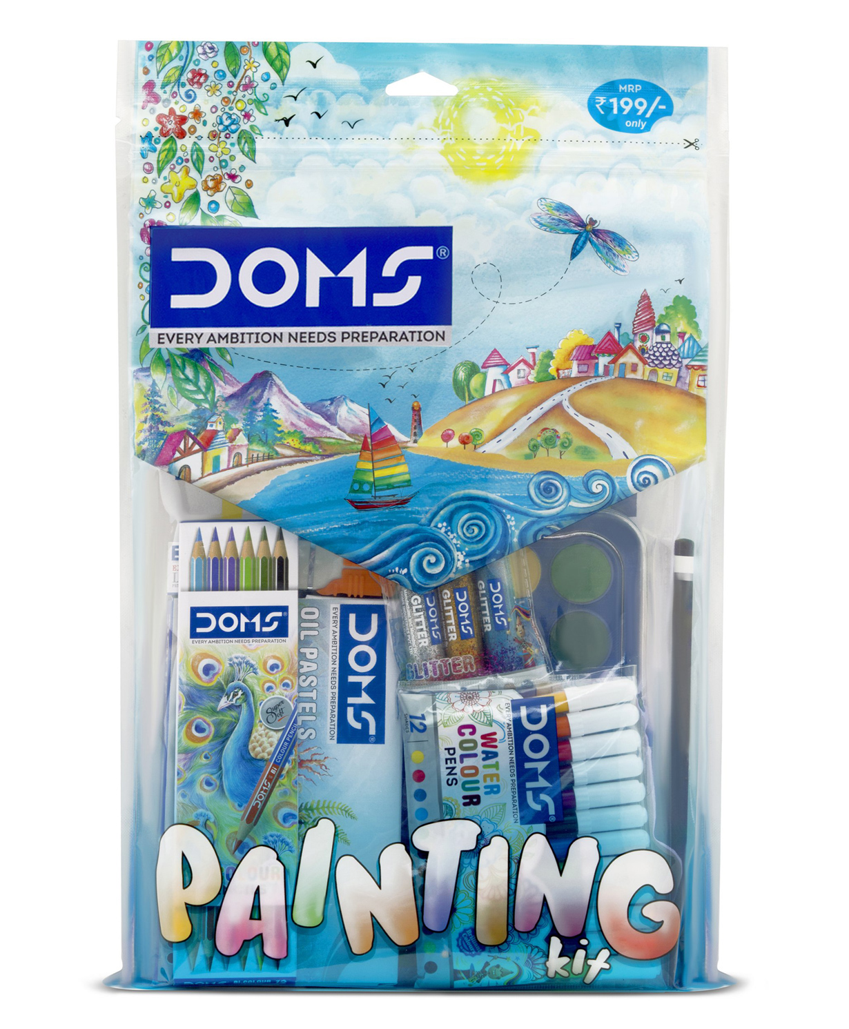 Doms Painting Kit - Pack Of 8 Pieces-picture-45
