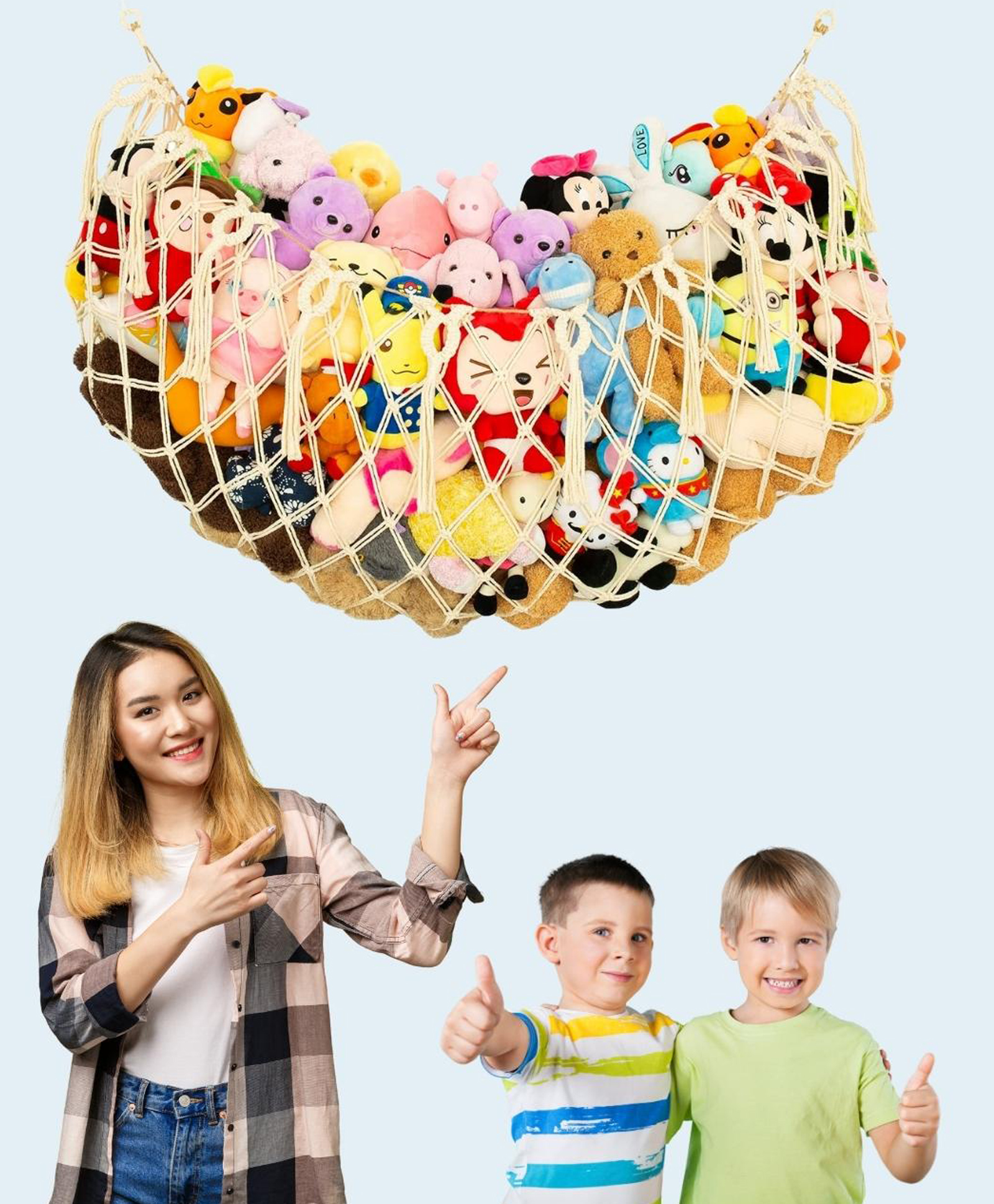 ecofynd Stuffed Animal Toy Hammock-image-35