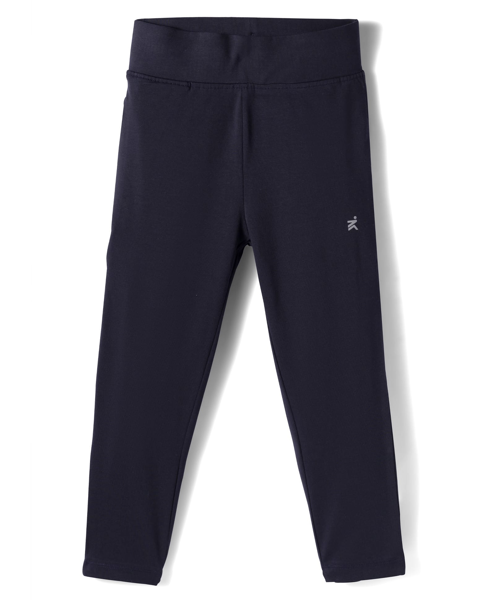 Doreme Sinker Knit Full Length Solid Colour Legging - Black-image-19