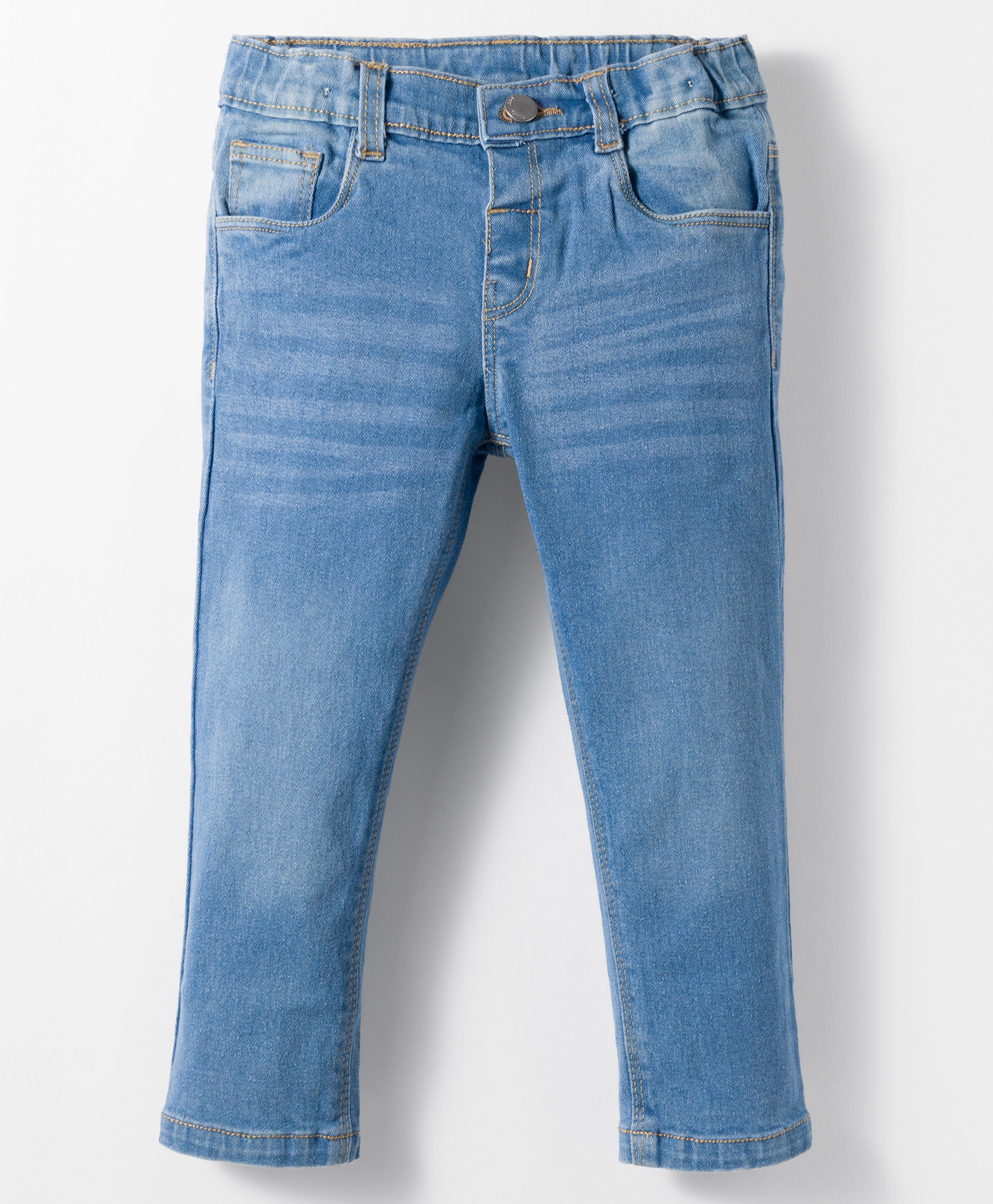simply premium Simply Denim Full Length Washed Jeans - Light Blue-picture-23