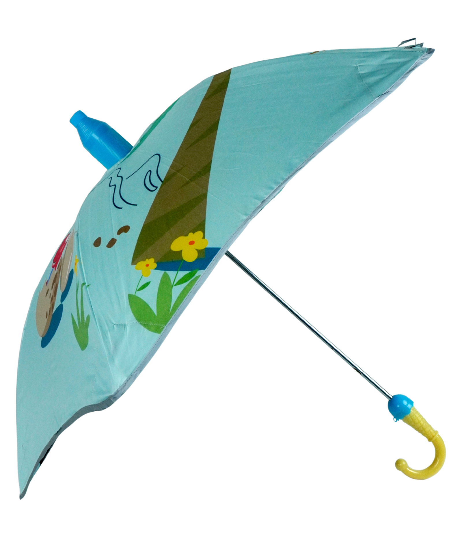 Little Surprise Box Dinosaur Printed Umbrella - Green