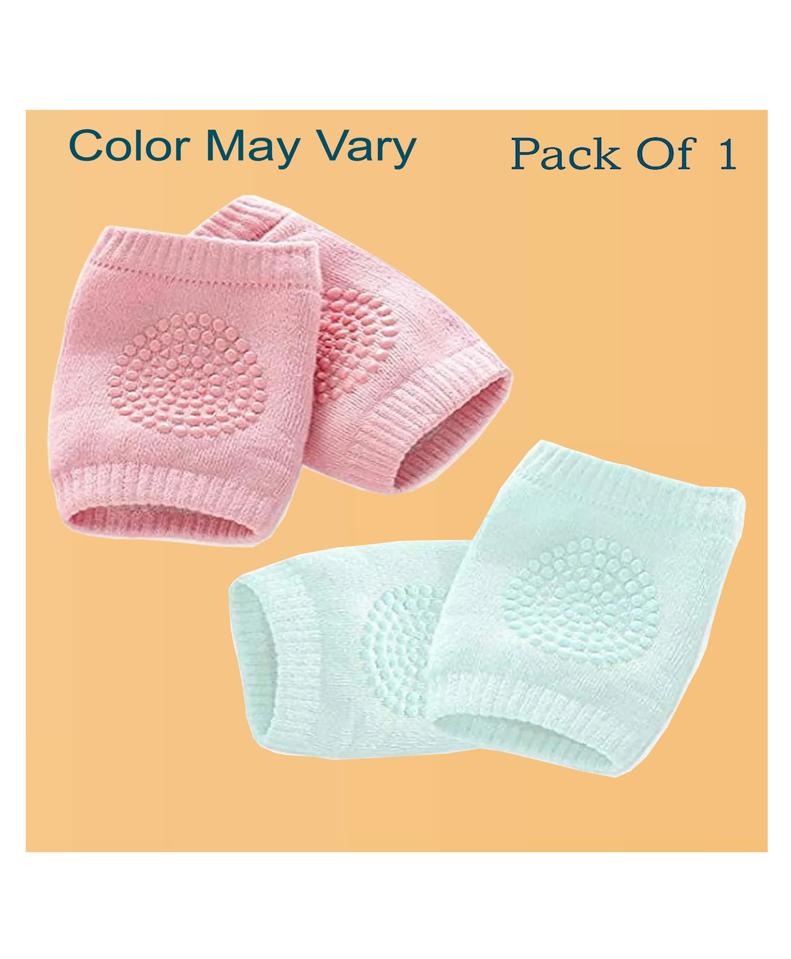 Joy Buzz Anti Slip Stretchable Knee Cap Elbow Safety Protector Set Of 1 - Pink-picture-10