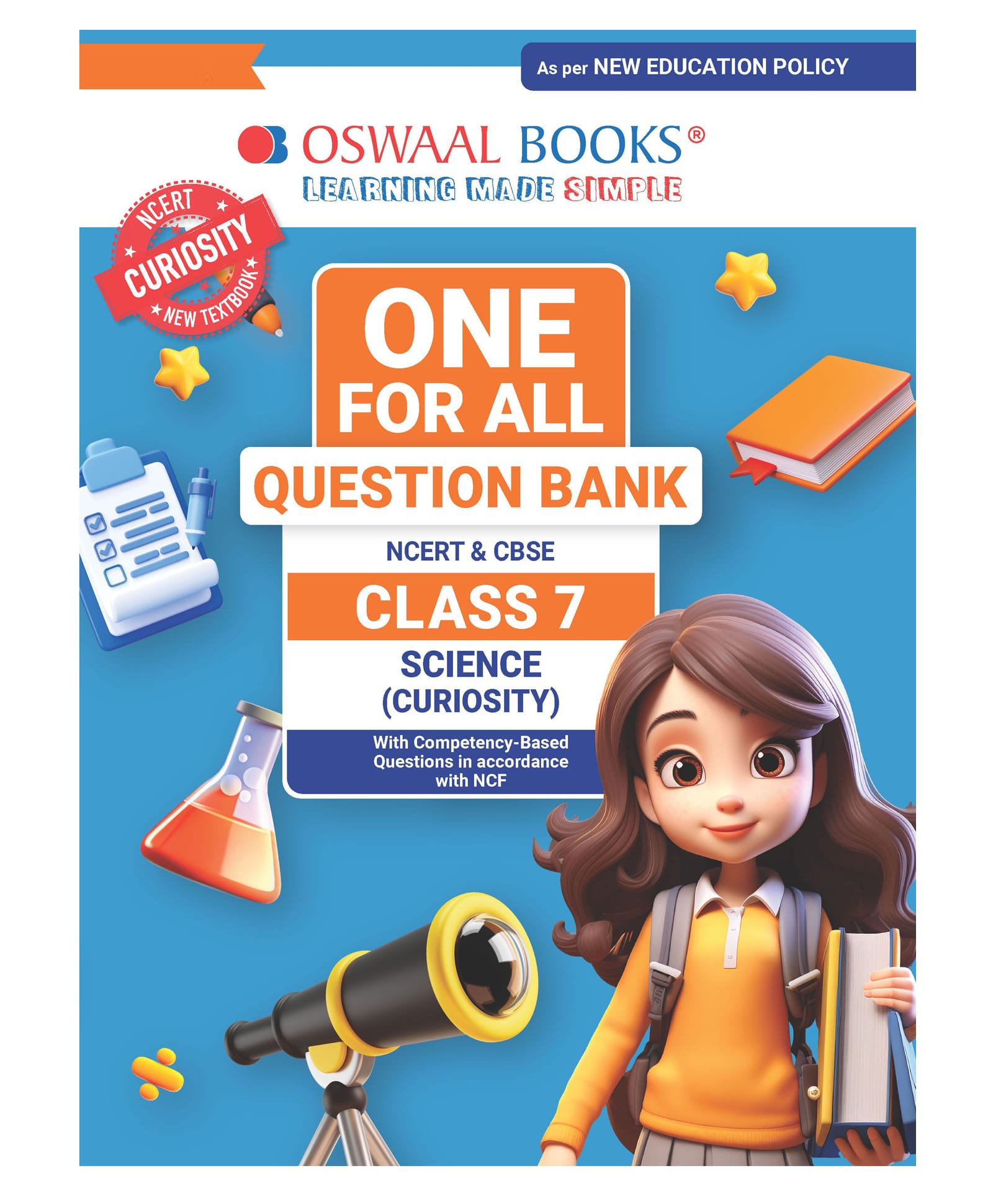 OSWAAL BOOKS One For All Question Bank NCERT & CBSE CLASS-7 Science ( Curiosity) - English-picture-27