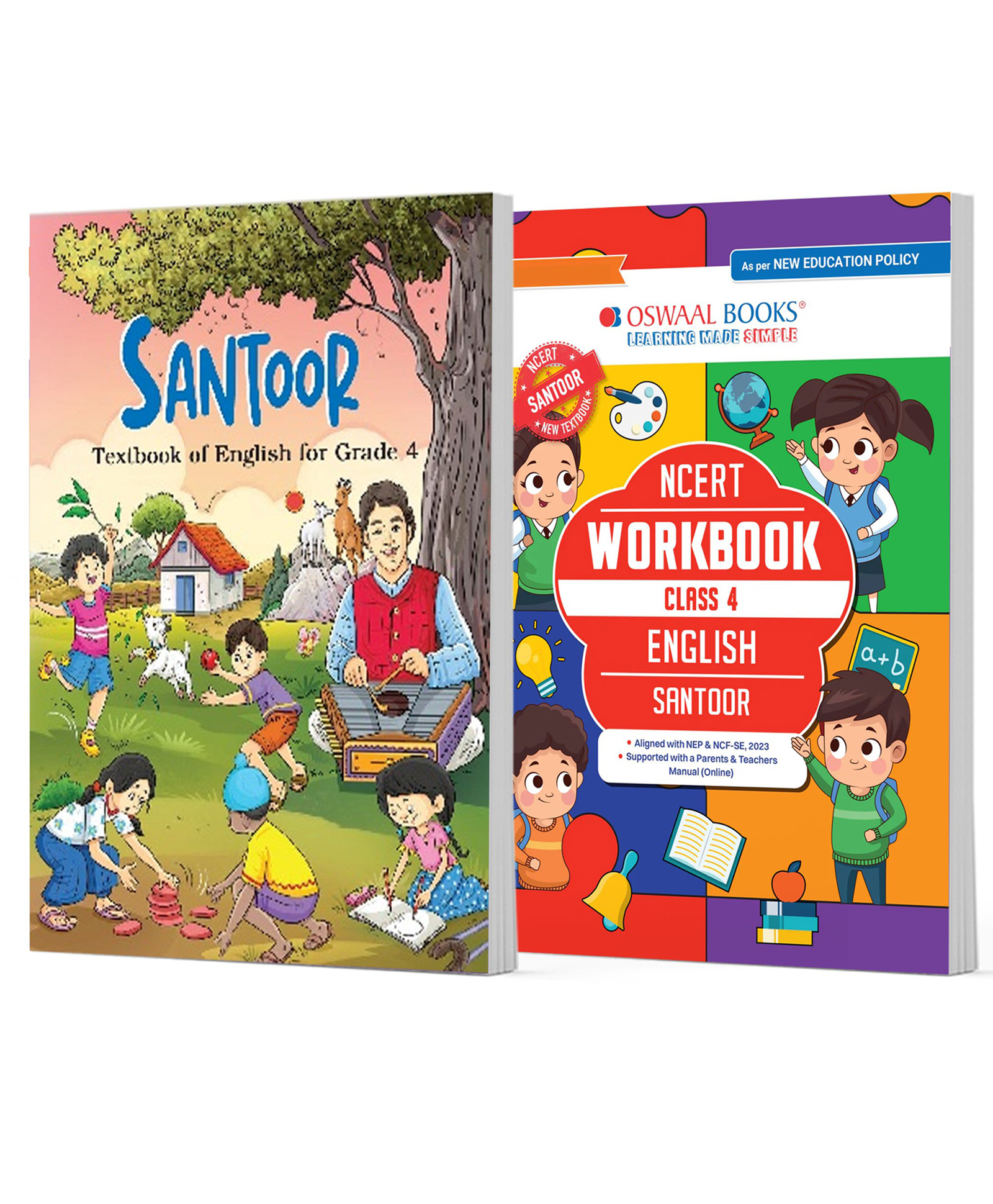 OSWAAL BOOKS NCERT English Santoor Textbook and Workbook For Class 4 | Updated NCERT Pattern | Includes Mind Maps & Revision notes | With Parents & Teachers Manual (Set of 2 books) - English-image-38