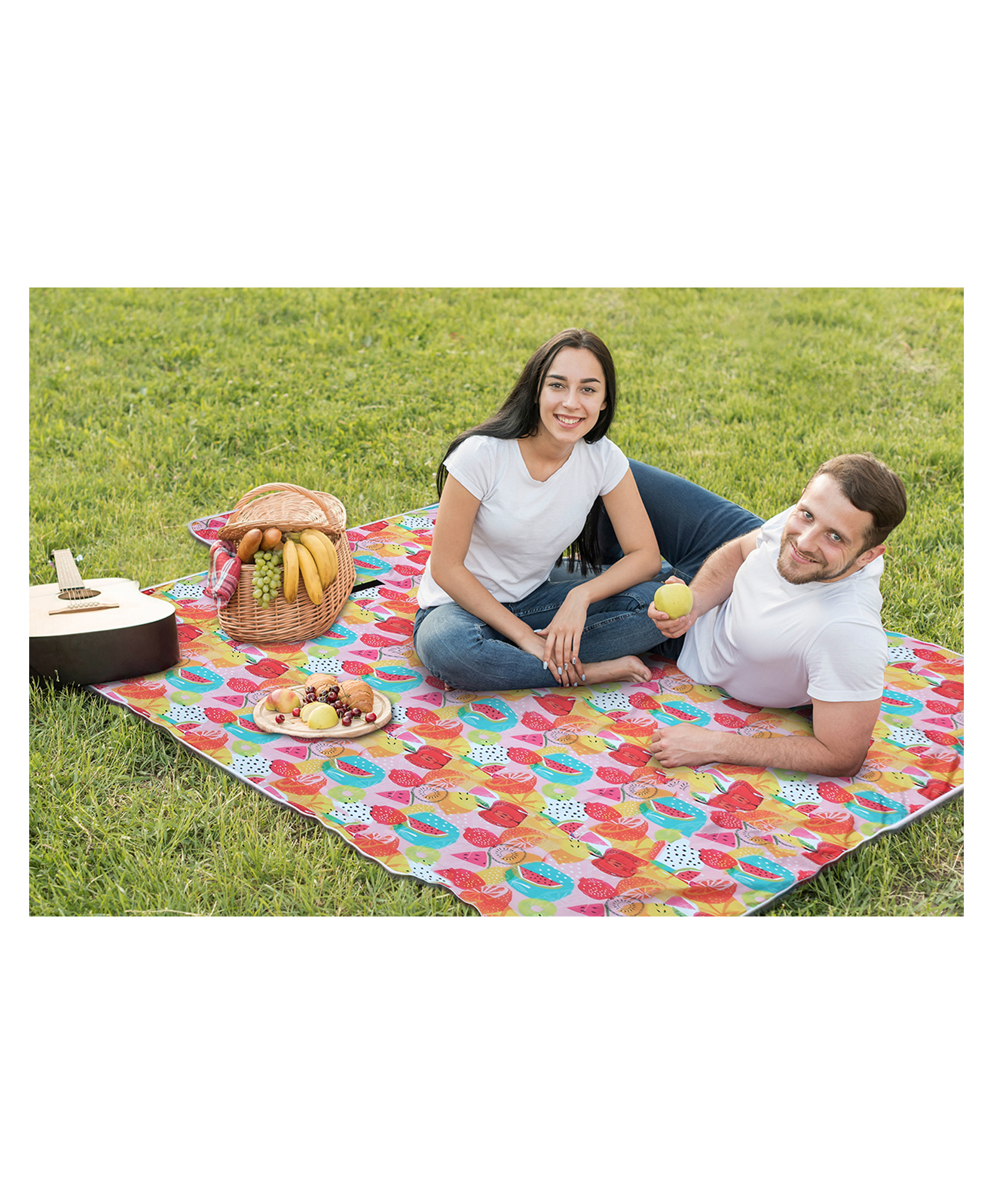 Aazeem Picnic Outdoor Blankets Waterproof Extra Large - Beach Mat Sand Free Foldable with Carry Strap | Portable Camping Blanket | Park Blanket for Grass Park, Hiking, Travel, Concerts, (Multicolor)-picture-21