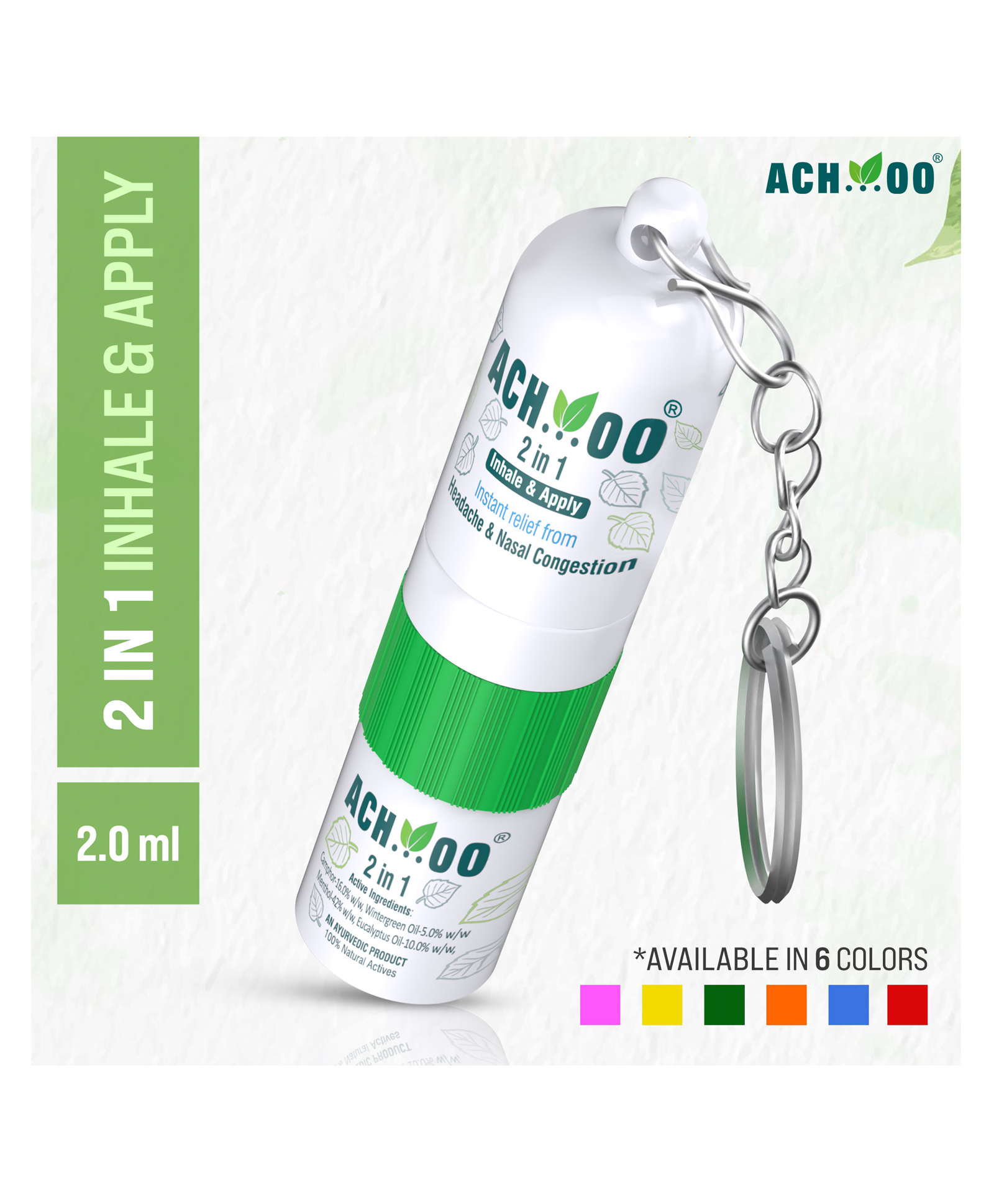 Achoo 2 in 1 Inhaler - 2 ml-picture-18