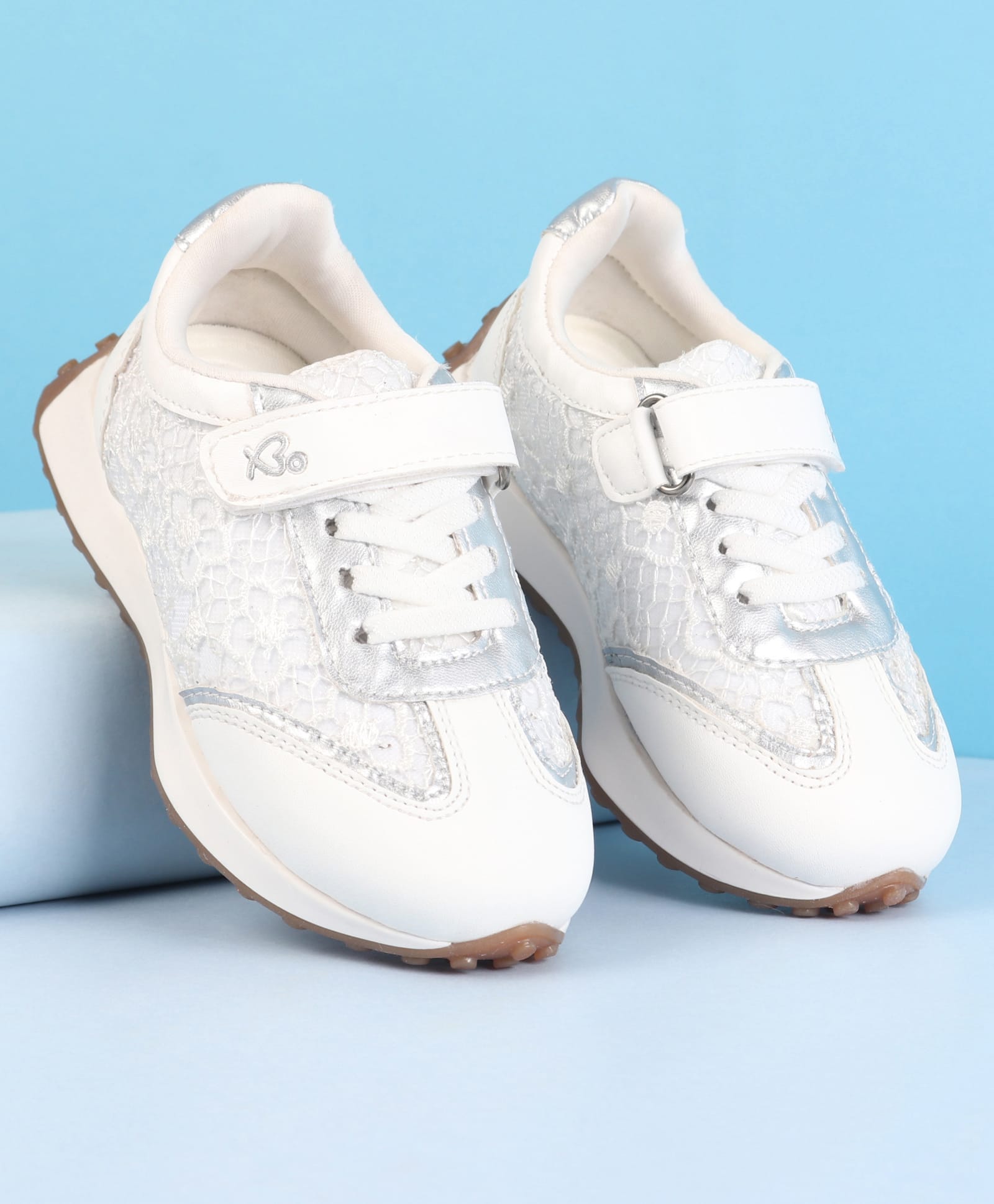 Babyoye Velcro Closure Sneaker - White-picture-22