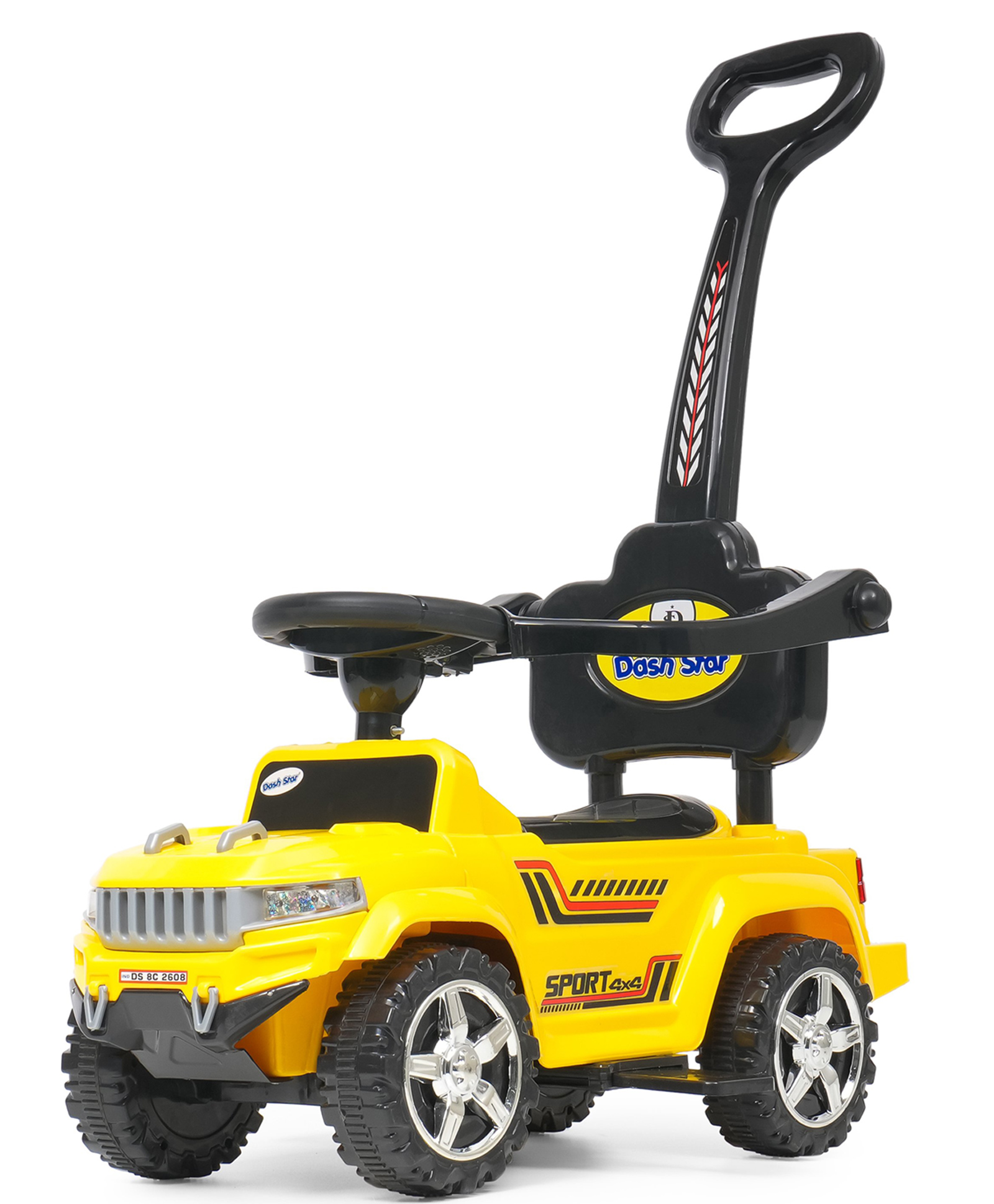 Joyride jeep Plus Ride on for Kids with Music & Horn Steering with Parentle handle | Backrest I Headlight | Music |Seat Storage & Big Wheels for Kids 1 to 4 Years-picture-36