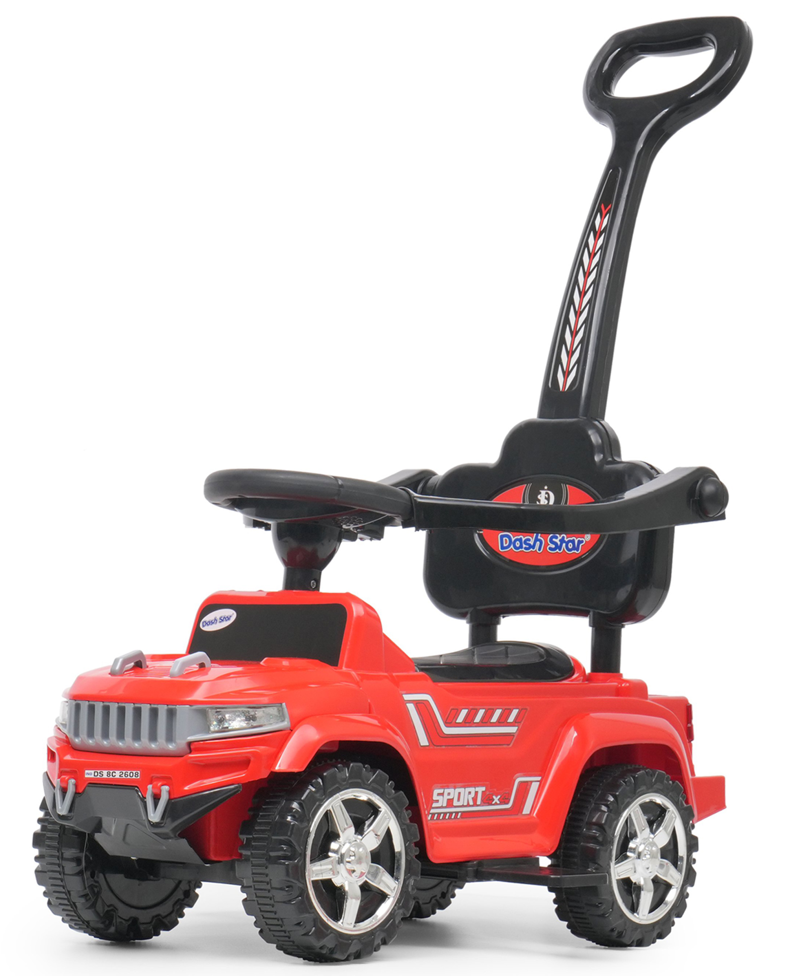 Joyride jeep Plus Ride on for Kids with Music & Horn Steering with Parentle handle | Backrest I Headlight | Music |Seat Storage & Big Wheels for Kids 1 to 4 Years-picture-15