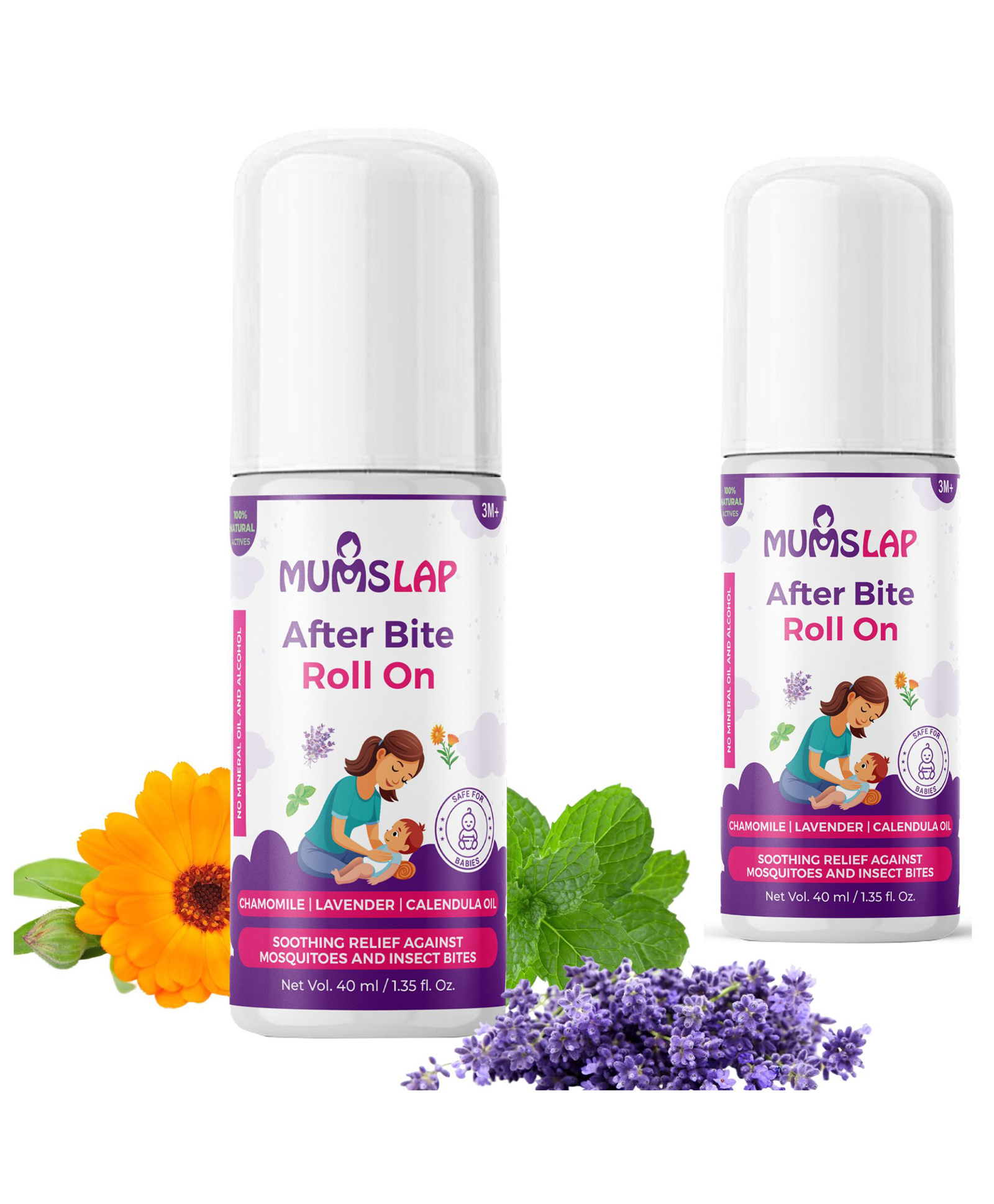 MumsLap After Bite Roll On Pack of 2- 40 ml each-picture-4