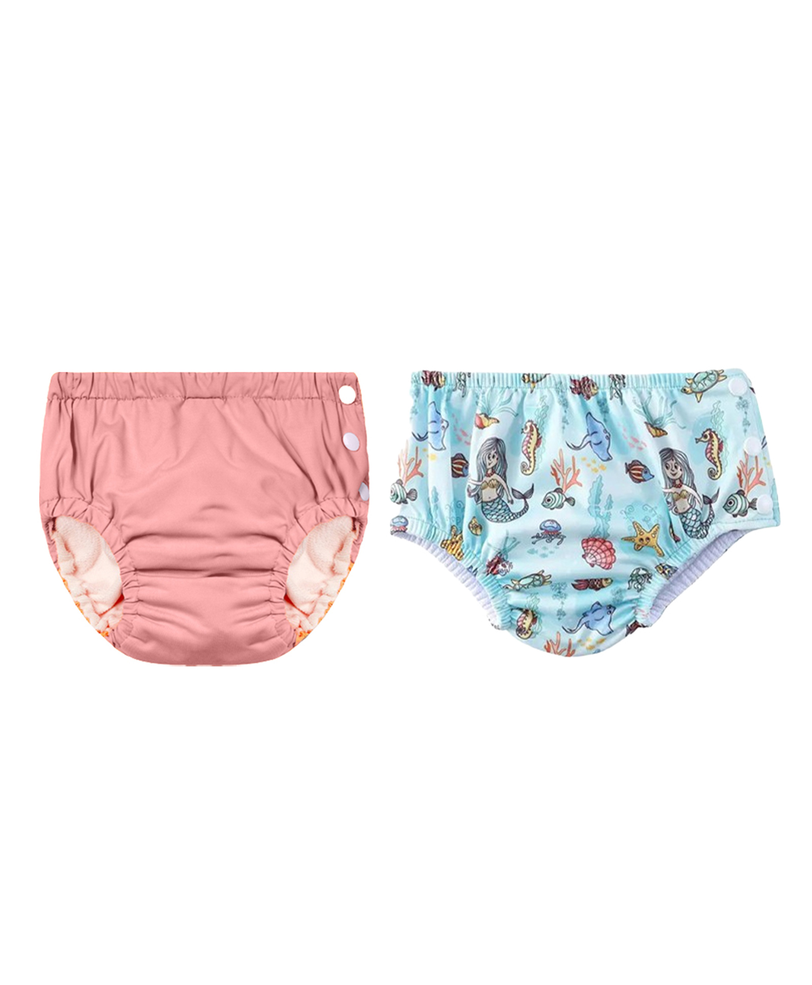 Chinmay Kids Reusable Swim Diaper Pant Pack of 2 - Multicolor-picture-19