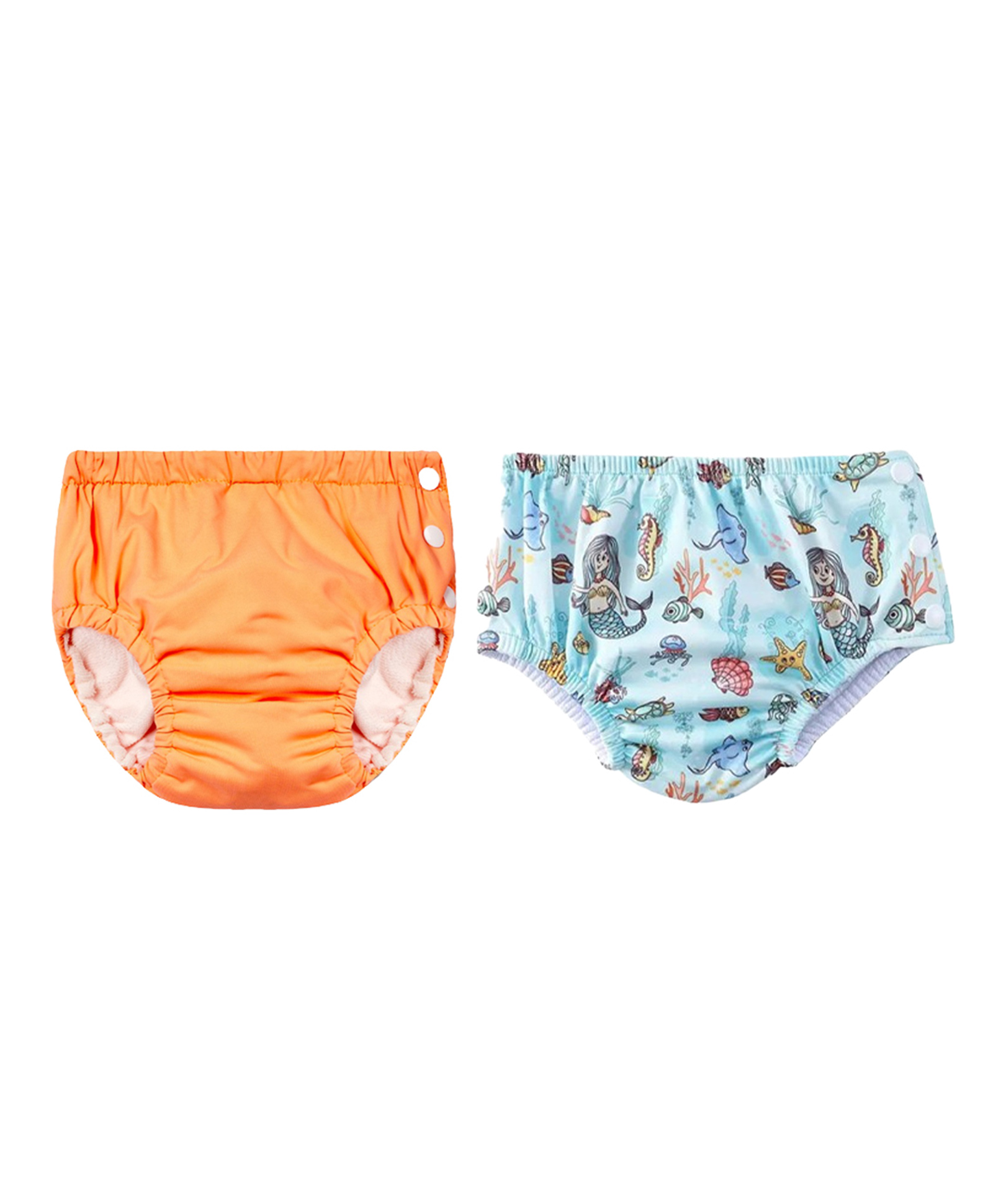 Chinmay Kids Reusable Swim Diaper Pant Pack of 2 - Multicolor-picture-21