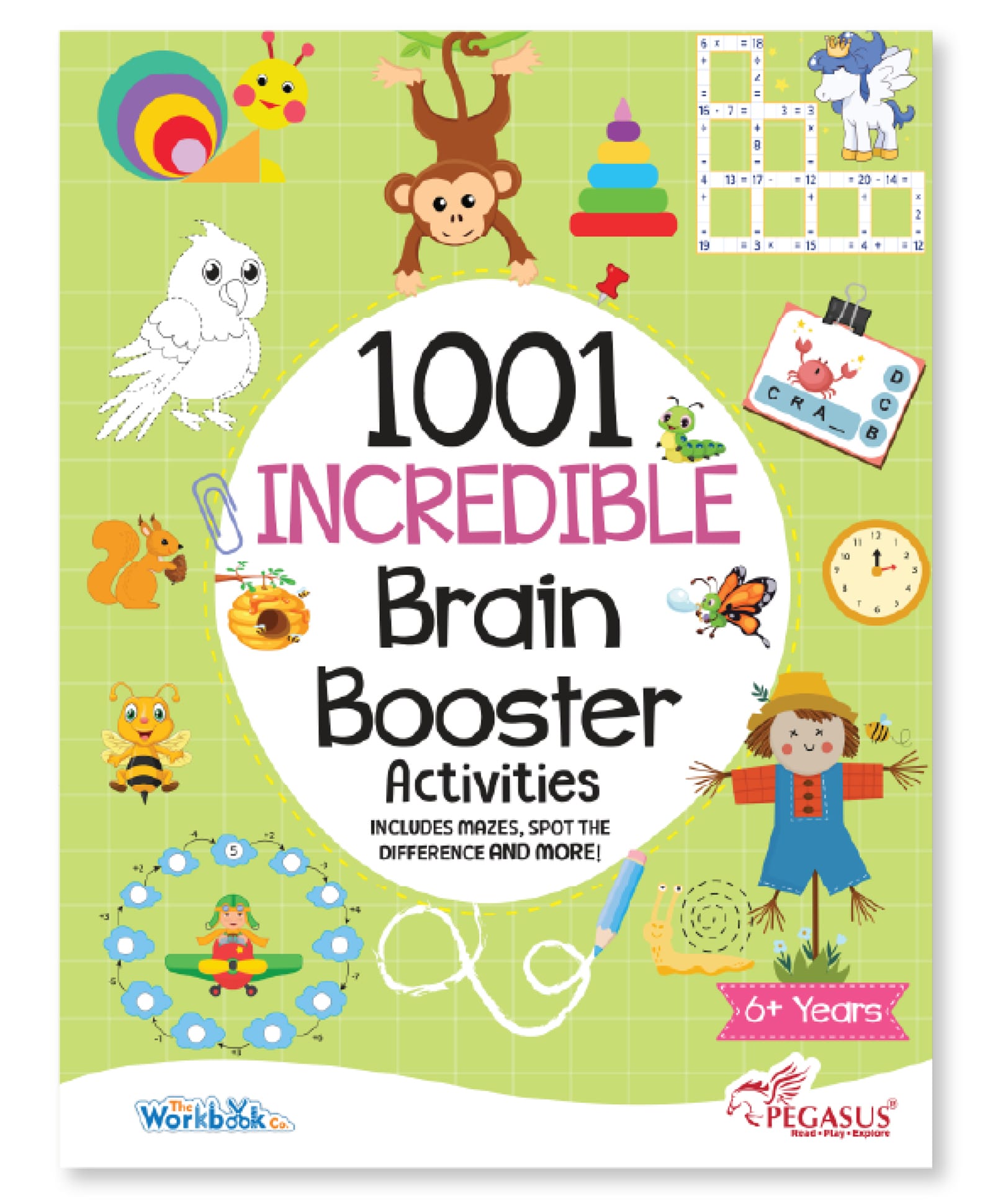 1001 Incredible Brain Booster Activity Book for kids| Fun Activity Book For Children | Puzzles, Games, Educational activities for kids - English-image-12