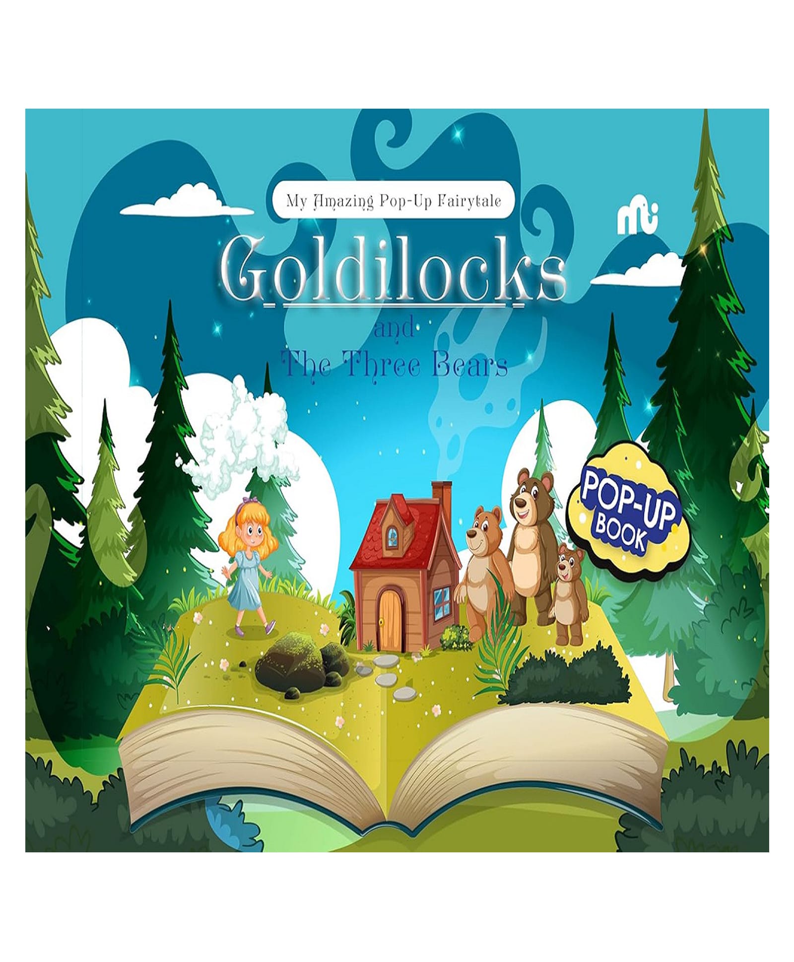 My Amazing Pop-Up Fairytale: Goldilocks and the three bears - English-image-14