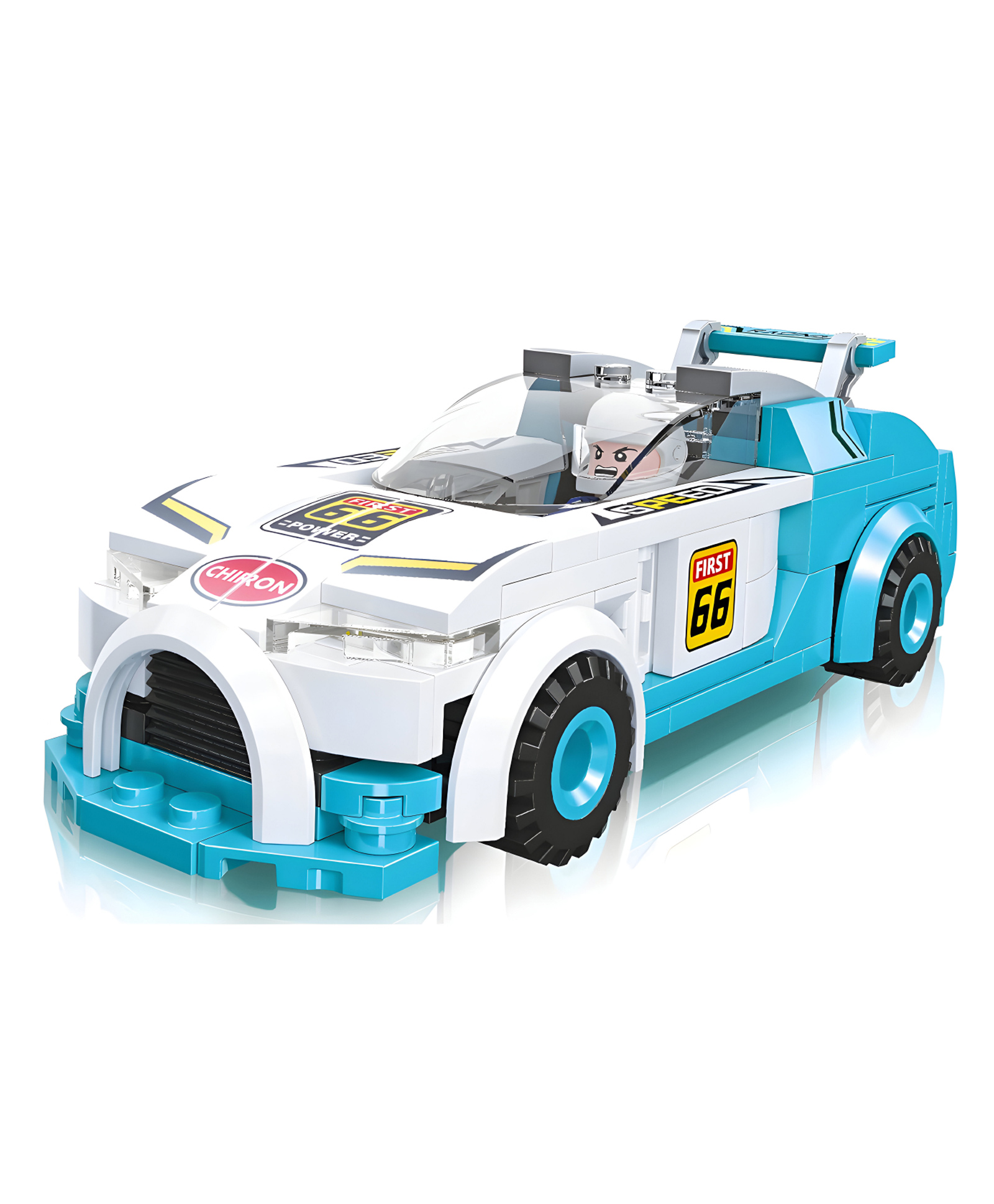 NEGOCIO 162 Pcs Car Building Blocks Toys Baby Educational Toy Sets- PACK OF 1- COLOR MAY VARY-image-36