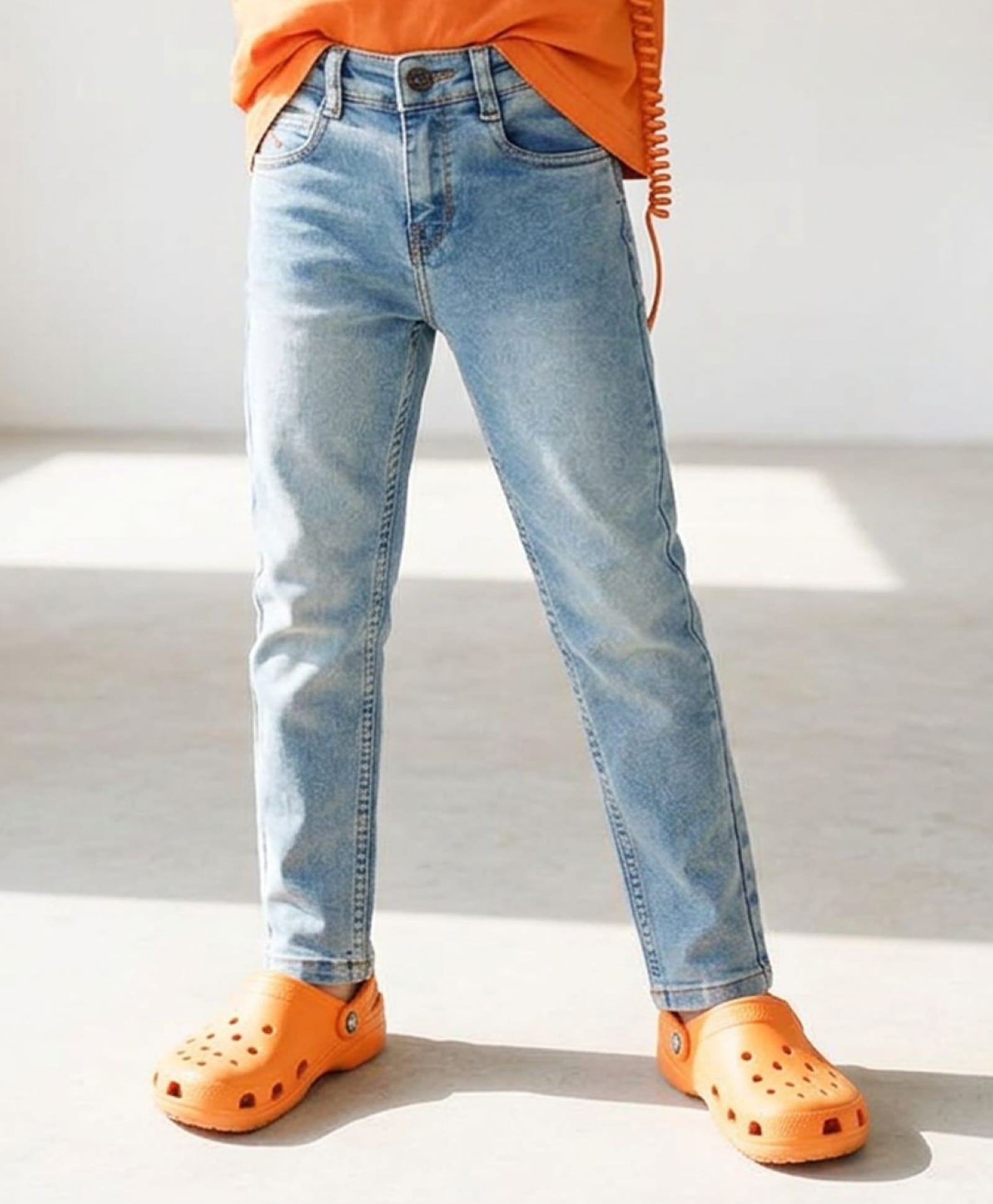 Tales & Stories Denim Woven Washed Jeans - Blue-picture-23