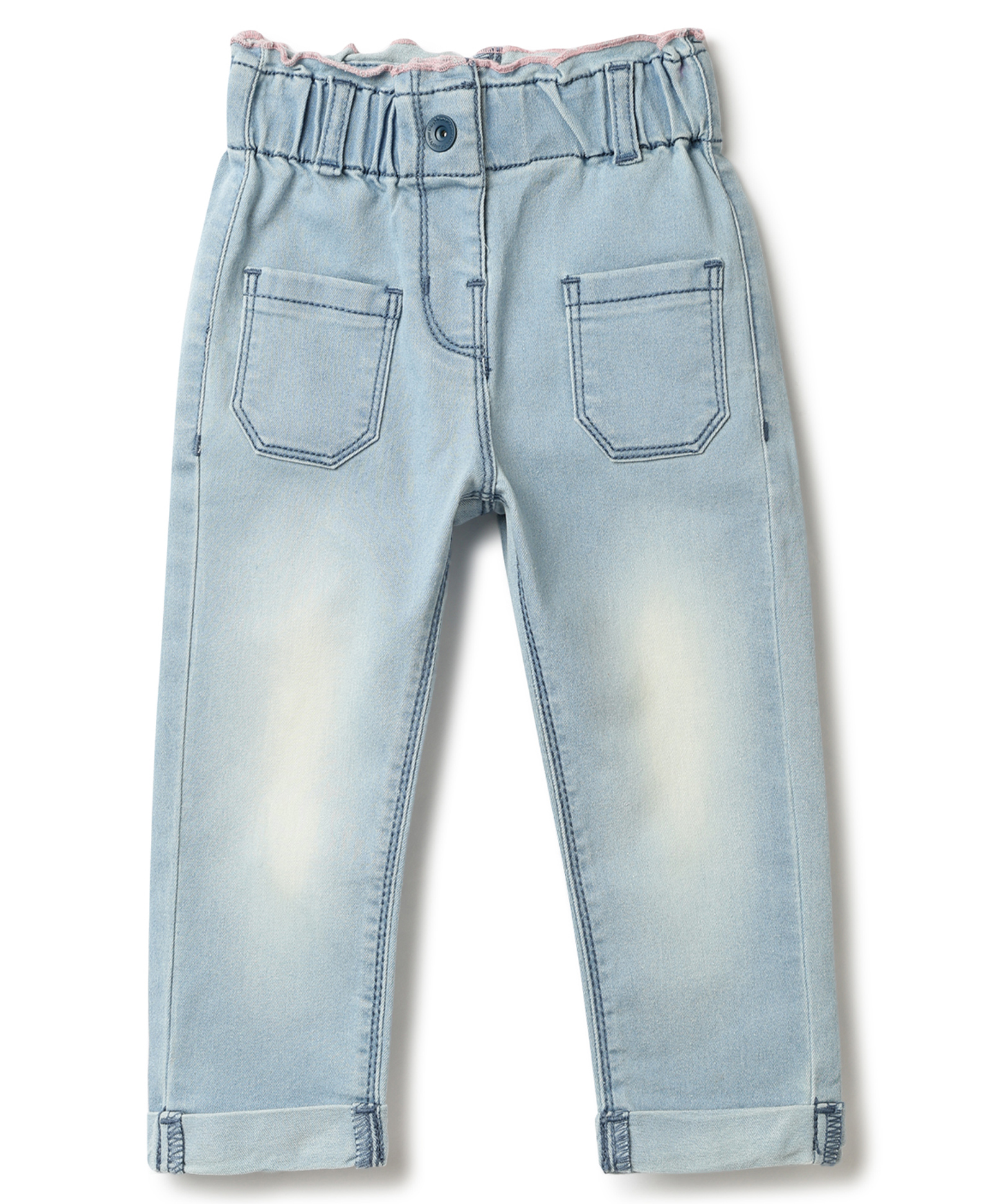 Tales & Stories Denim Woven Mild Washed Jeans - Light Blue-picture-39