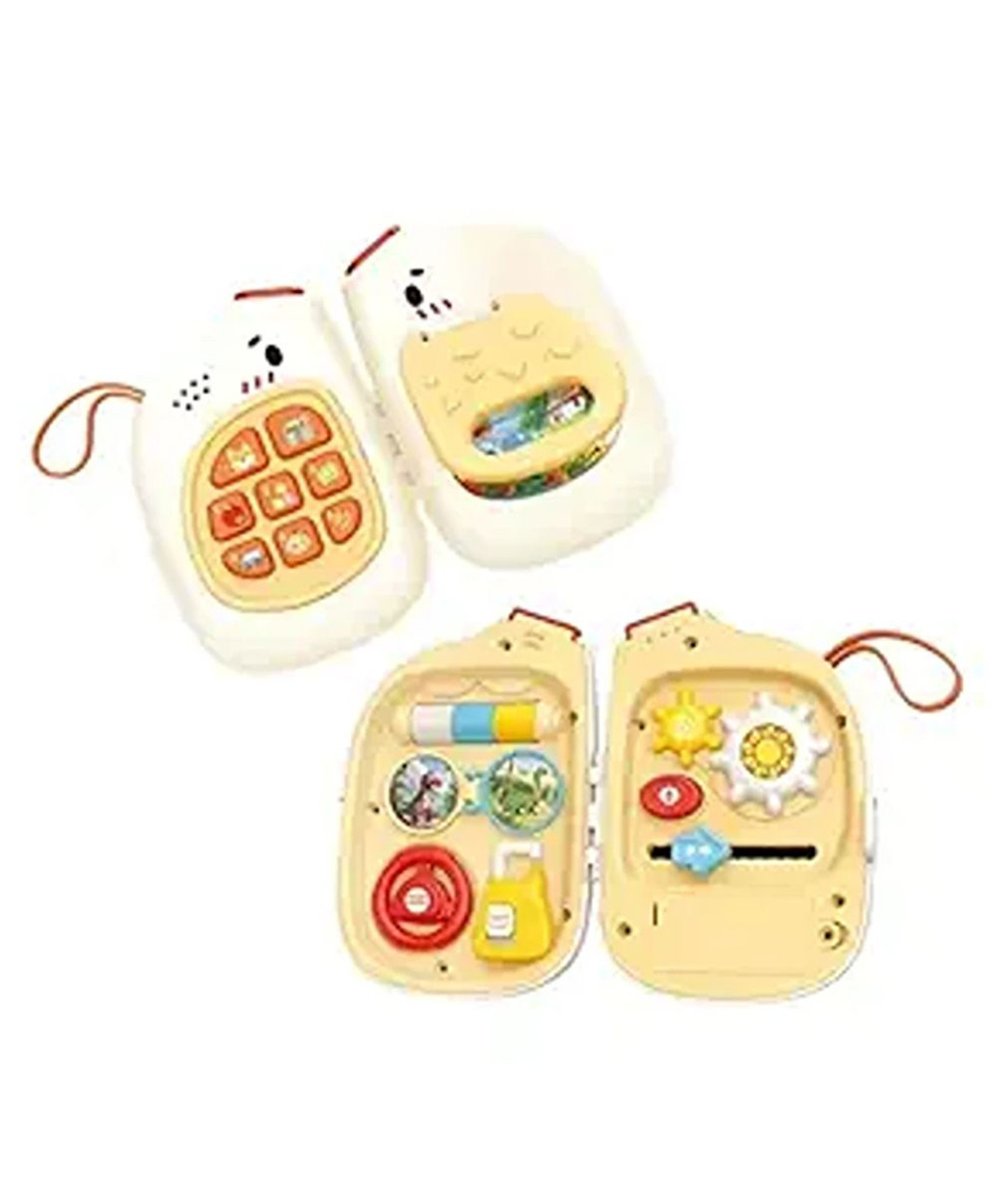 Happy Hues Baby Phone Busy Cube Toy Musical & Simulation Toy Fine Motor Skill Toy for Kids-image-23