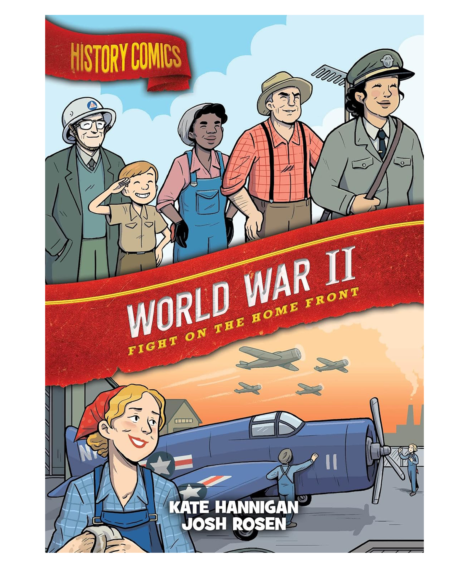 History Comics: World War II By Kate Hannigan - English-image-9