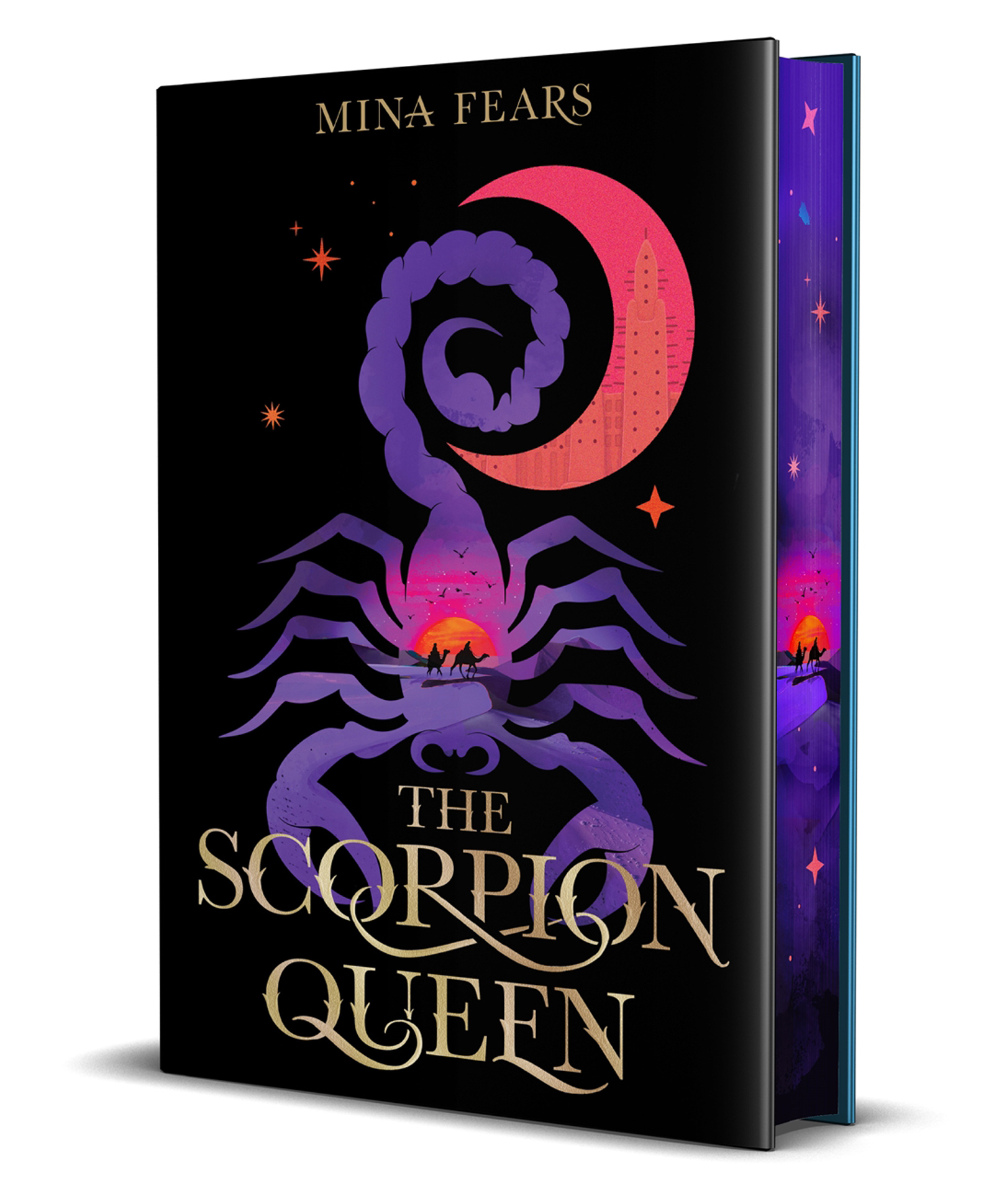 The Scorpion Queen: Sprayed Edge Edition Novel By Mina Fears - English-image-42