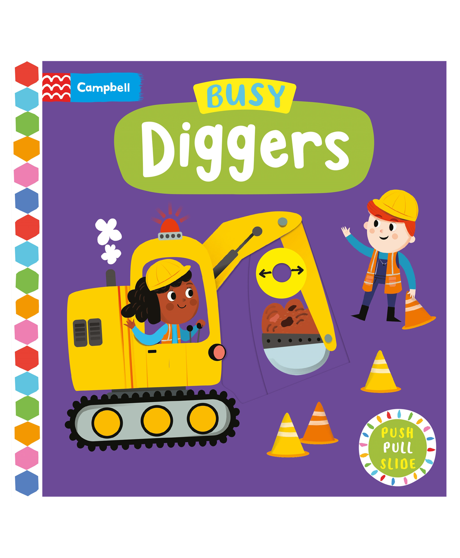 Busy Diggers Board Book by Edita Hajdu - English-image-48