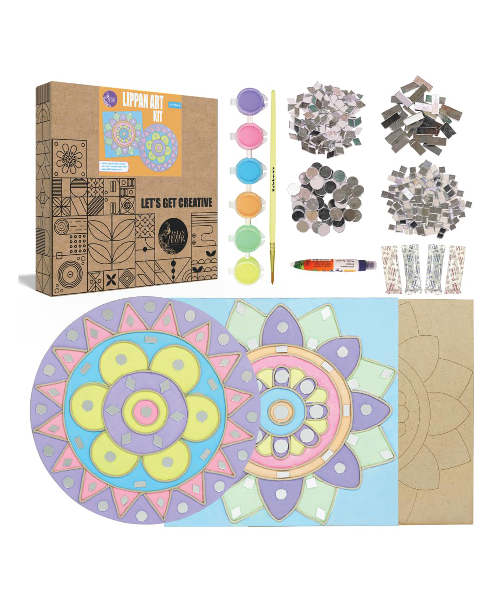 Asian Hobby Crafts Lippan Art Kit-picture-26