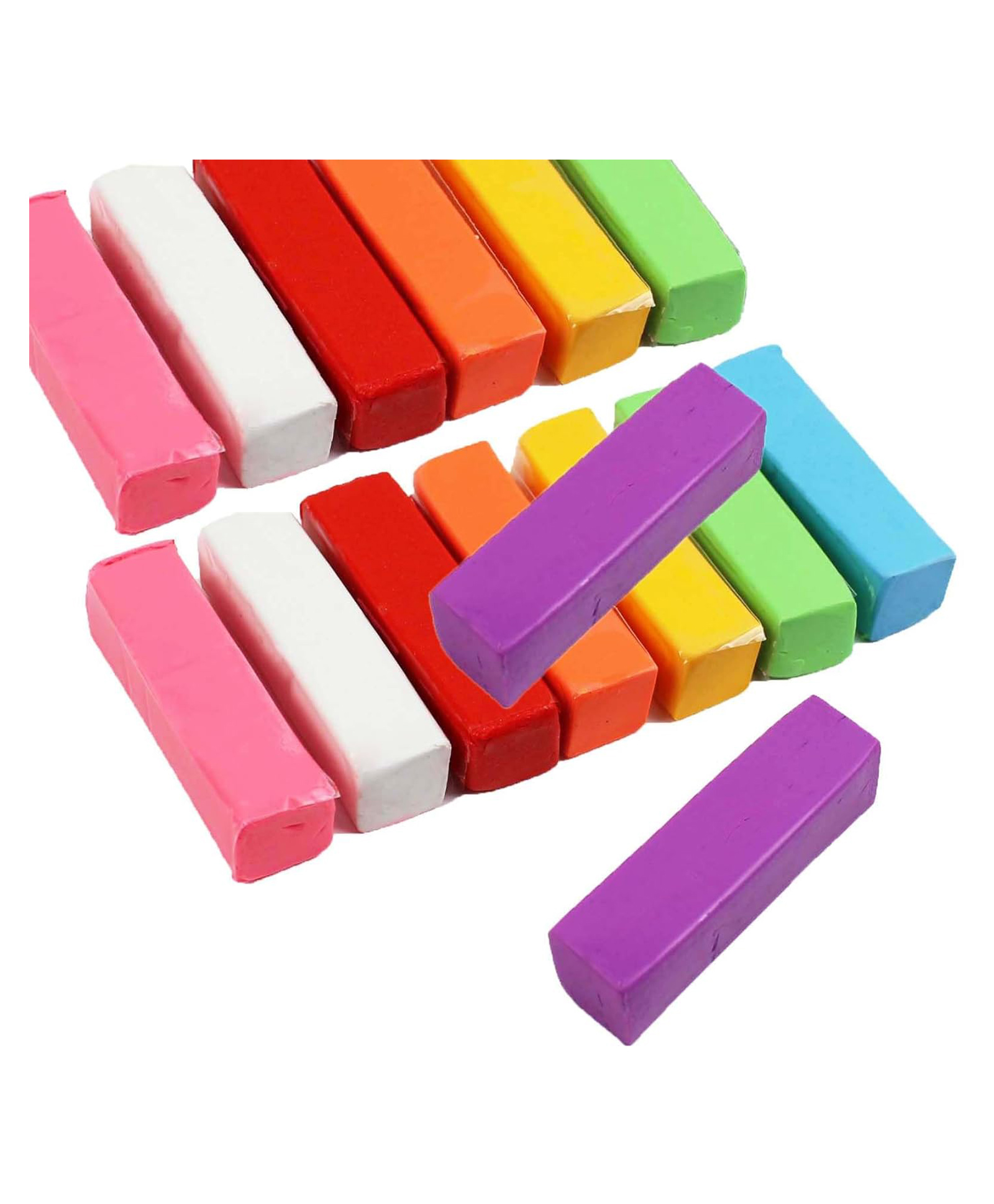 Asian Hobby Crafts Polymer Clay Oven Bake Set - 16 Vibrant Colors-picture-17