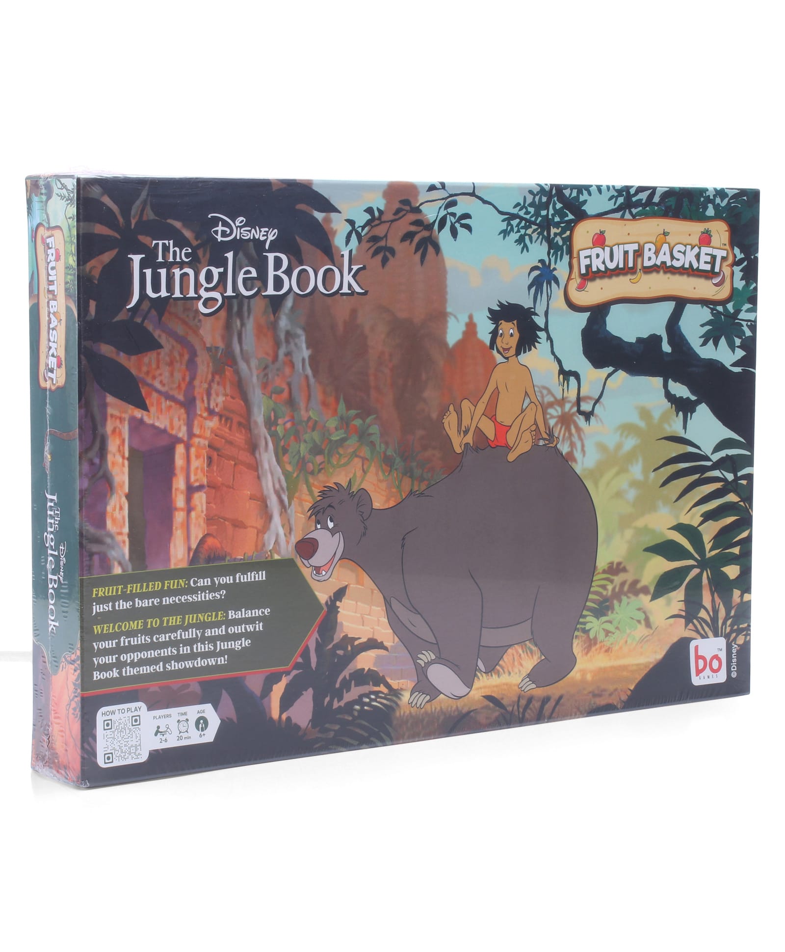 Disney Fruit Basket Board Game The Jungle Book for 2 to 6 Players - Multicolor-image-8