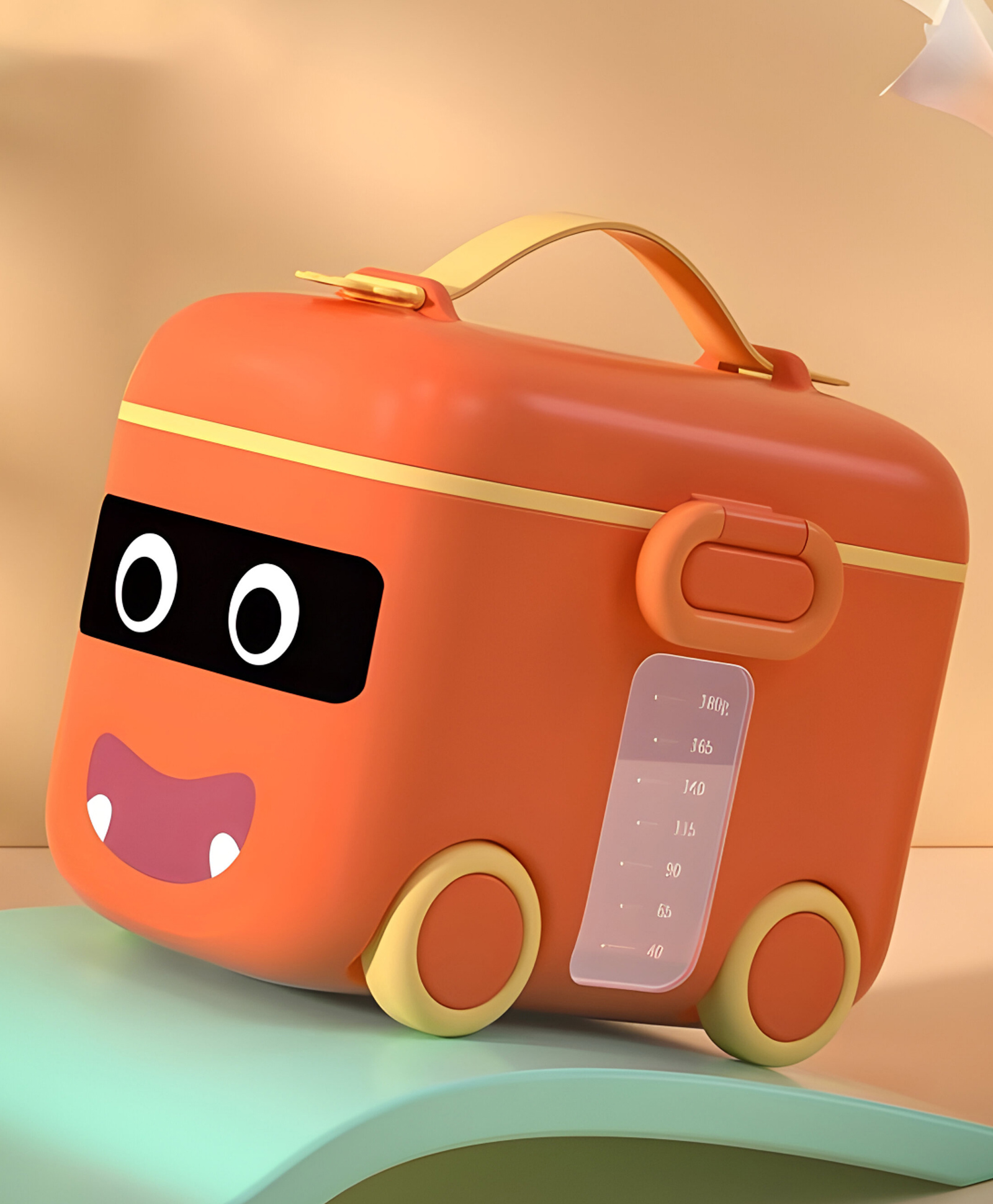 COZY VIBES Cute Cartoon Print Storage Box for Baby Toys Small Car Complementary Food Snack Milk Powder Manual Divided Storage- PACK OF 1 - COLOR MAY VARY-image-14