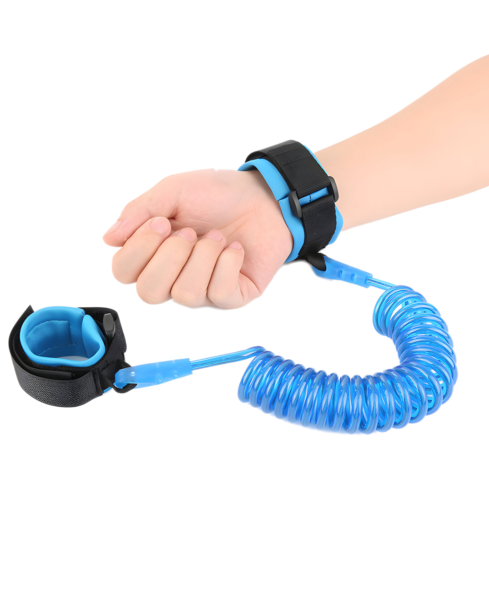 COZY VIBES Anti Lost Wrist Link Belt, 1.5M Baby Toddler Reins Safety Leash Wristband Walking Hand Belt Harness-PACK OF 1 - COLOR MAY VARY-image-23