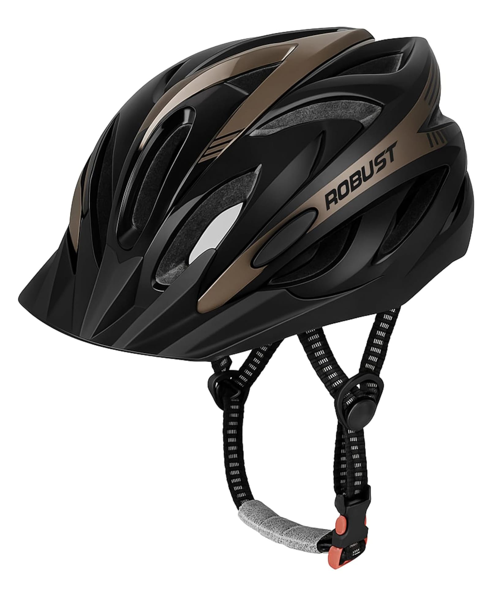 JASPO Robust Cycling Skating Helmet for Men & Women with Detachable Visor | High-Density EPS | Universal Fit 5862 cm | Lightweight 230g | PC Shell | for Skateboard, Kick Scooter (Metallic Black)-picture-15