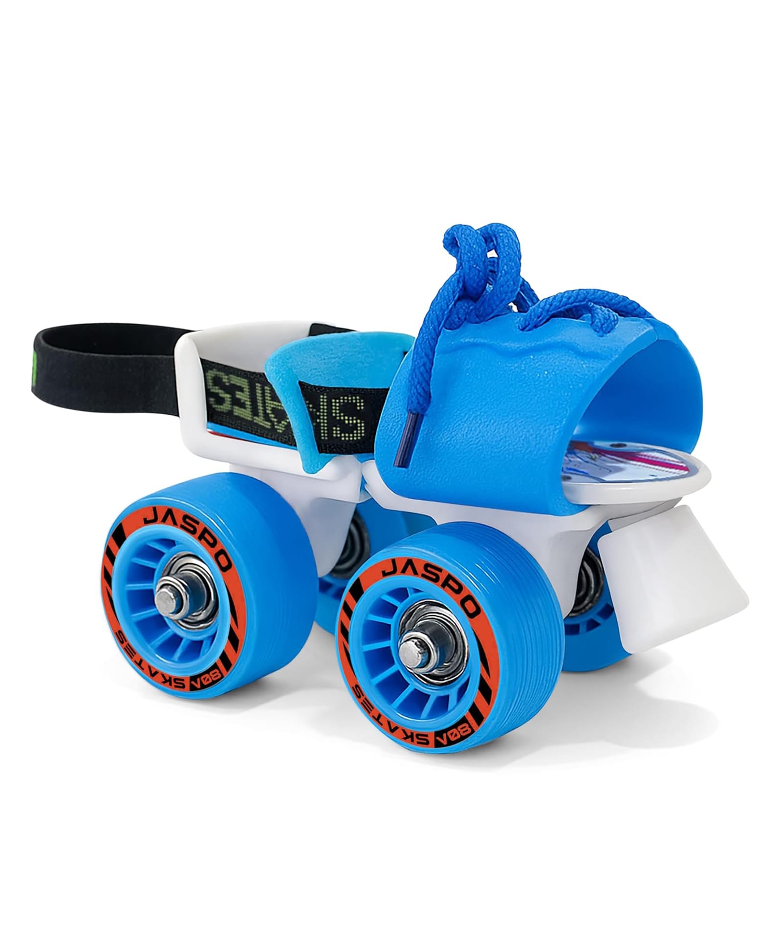 jaspo Kids G-Force Adjustable Junior Roller Skates Blue (Up To 5 Years Age Groupoutdoor Wheel)-image-4