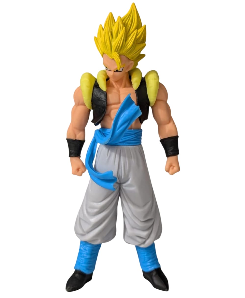 Awestuffs Height 18 cm Dragonball Anime Gogeta Yellow Hair Large Action Figure Limited Edition Figure Toy Statue Merchandise for Anime Lovers-picture-42
