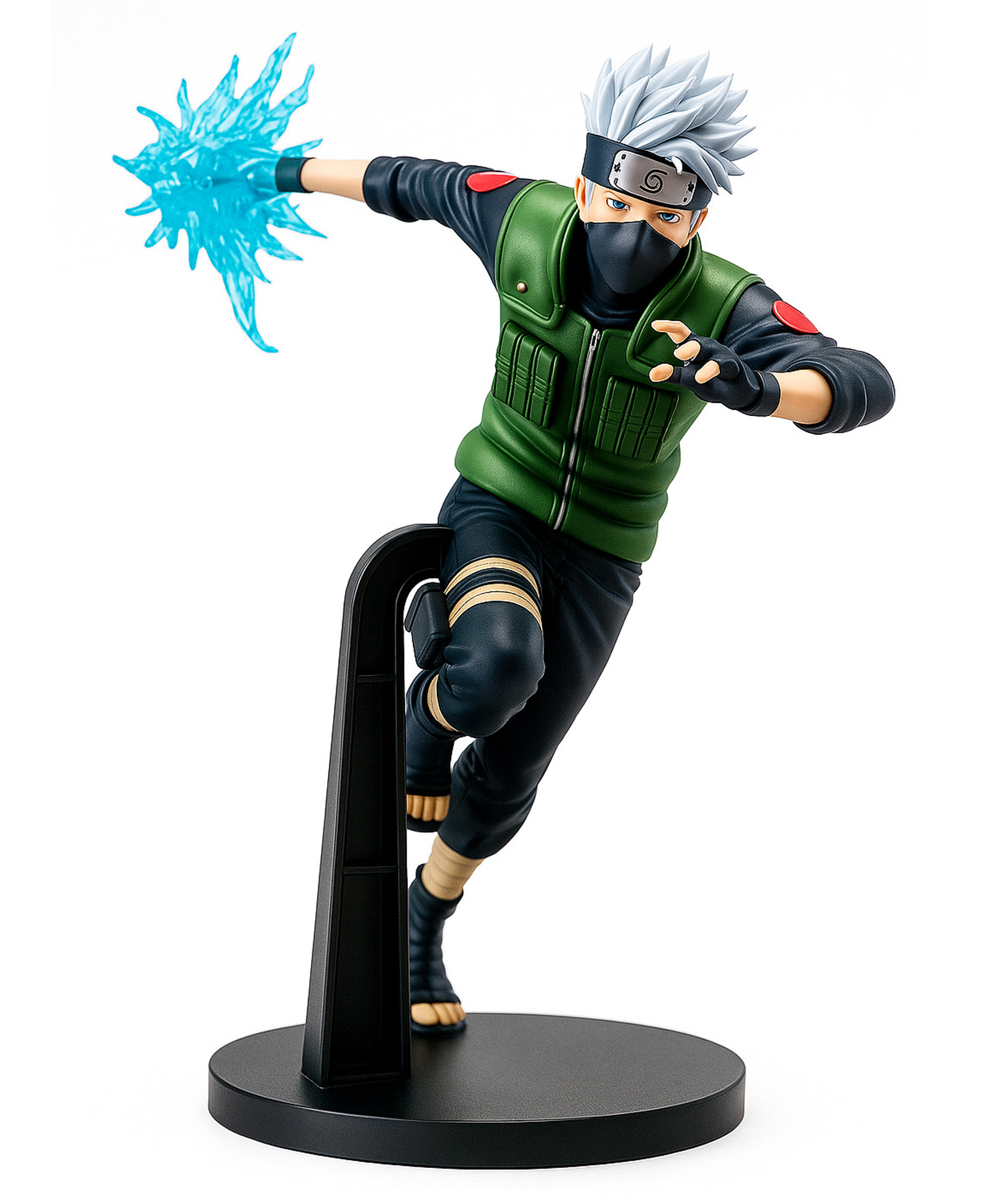 Awestuffs Kakashi Kamui Raikiri Large Action Figure Naruto Series Limited Edition for Car Dashboard, Decoration, Cake, Office Desk & Study Table-image-2