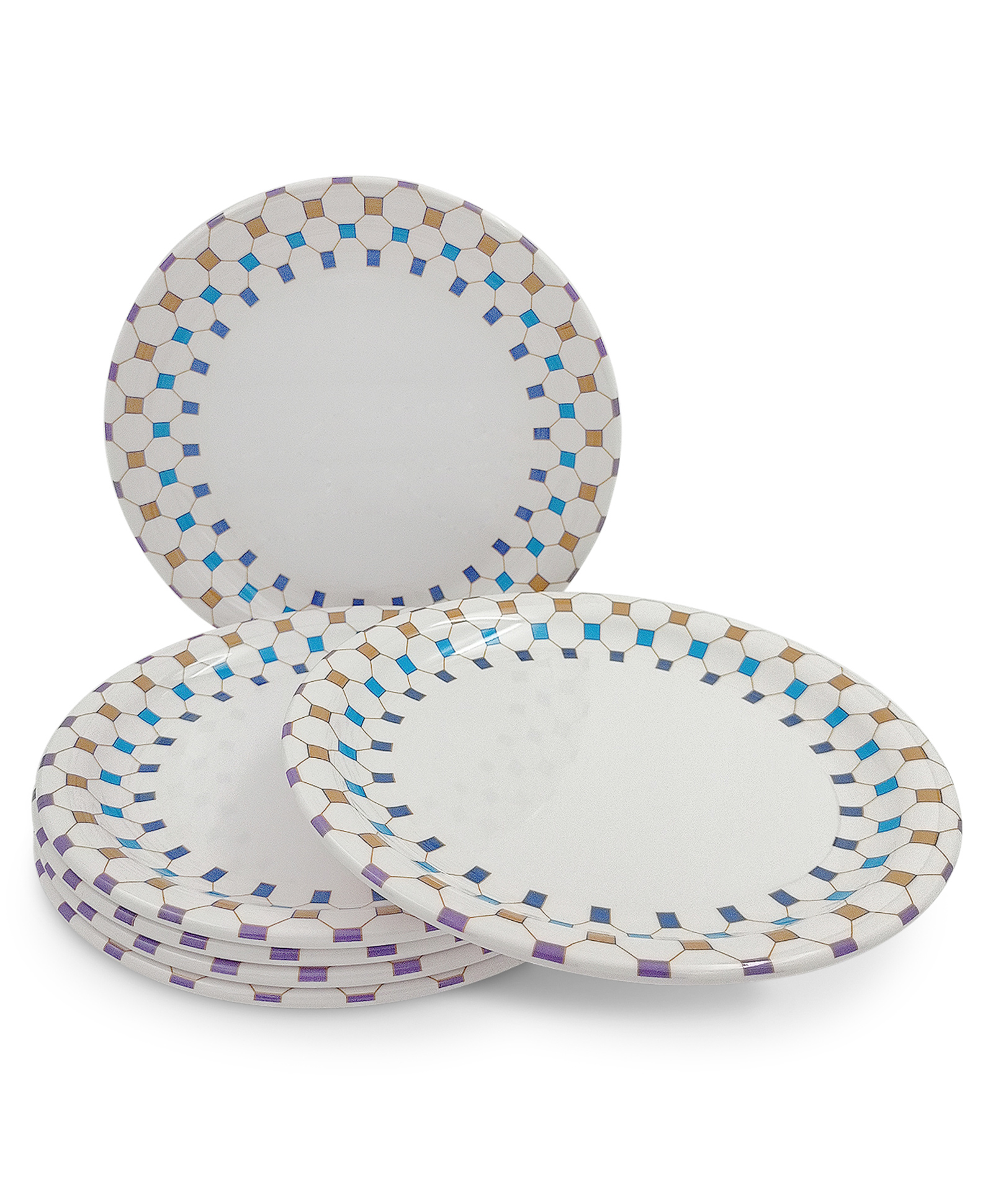Superware Melamine Quarter Plate Set 7.5 inch - ARRIS (P6160) (Set Of 6)-picture-17