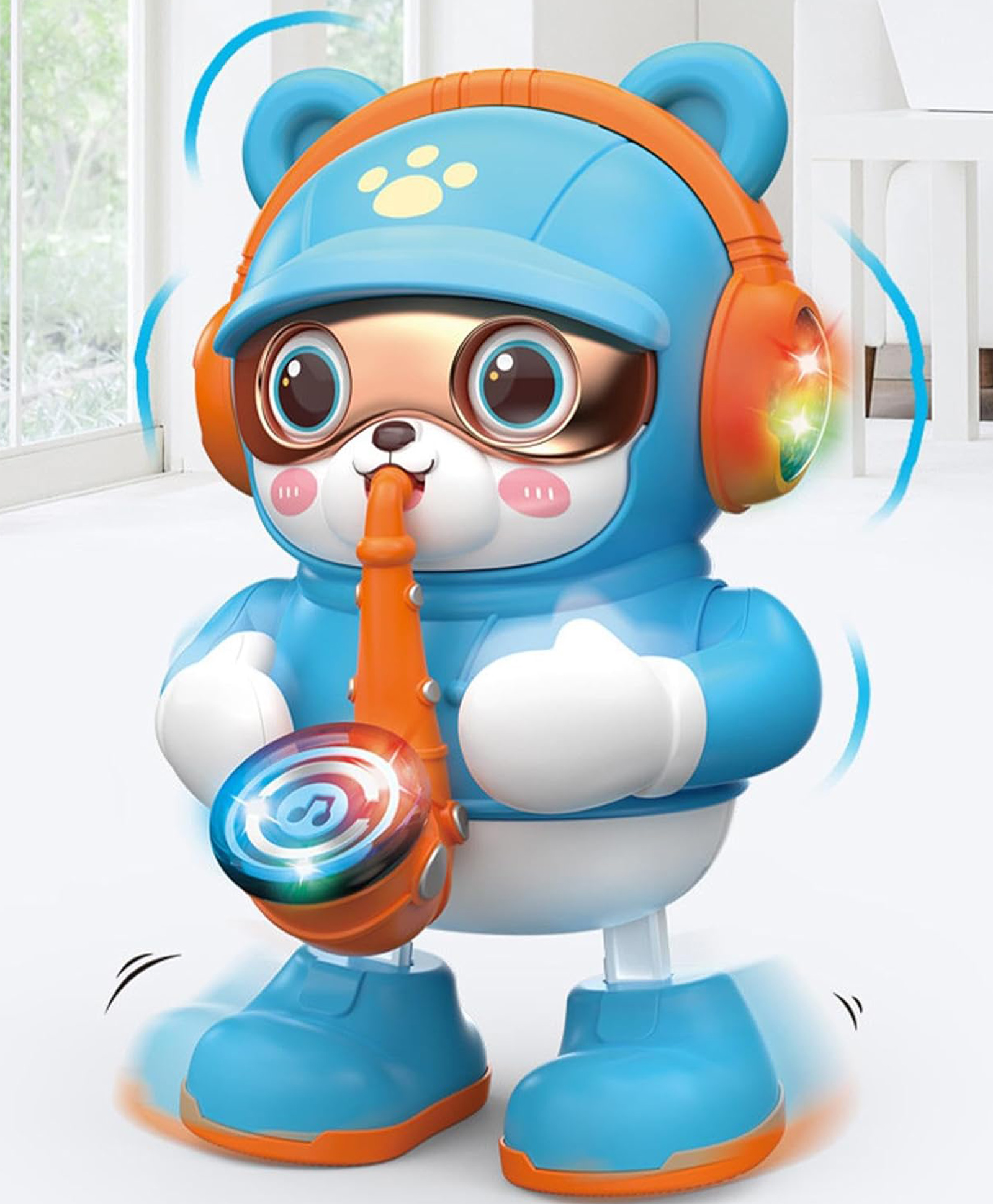 AKN TOYS Electric Musical Dancing Bear Toy, Creative Toddler Toys, Electronic Bear Toy, Educational Singing Toy,- PACK OF 1 ( COLOR AND DESIGN VARY )-picture-42